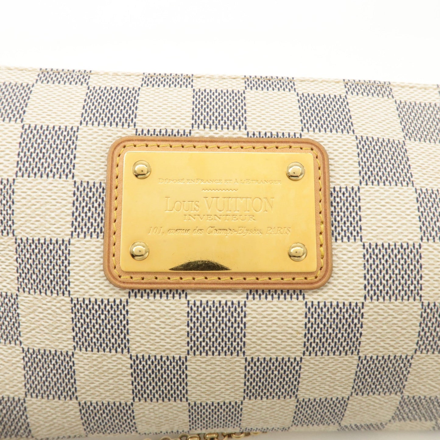 Louis Vuitton Damier Azur Eva 2Way Bag Pouch Shoulder Bag N55214 Used【Pre-order】