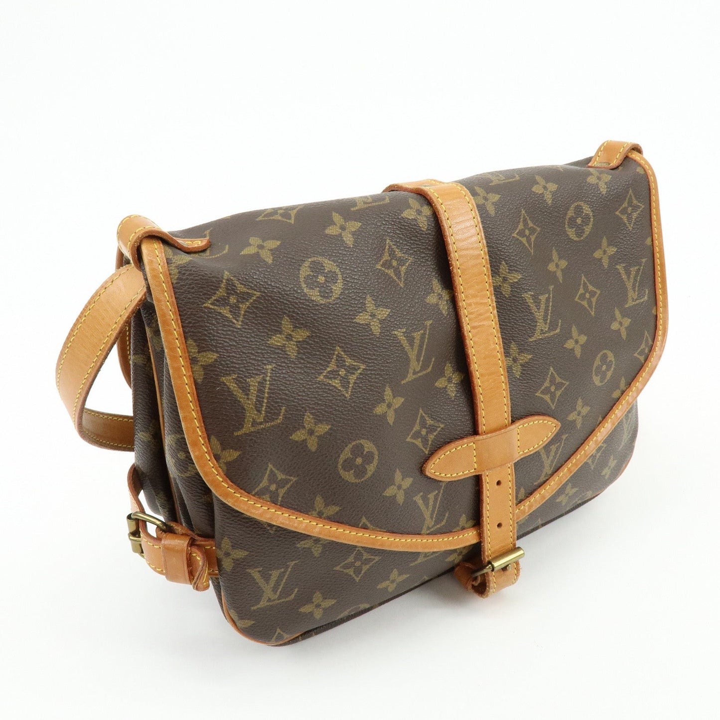 Louis Vuitton Monogram Saumur 30 Shoulder Bag Brown M42256【Pre-order】