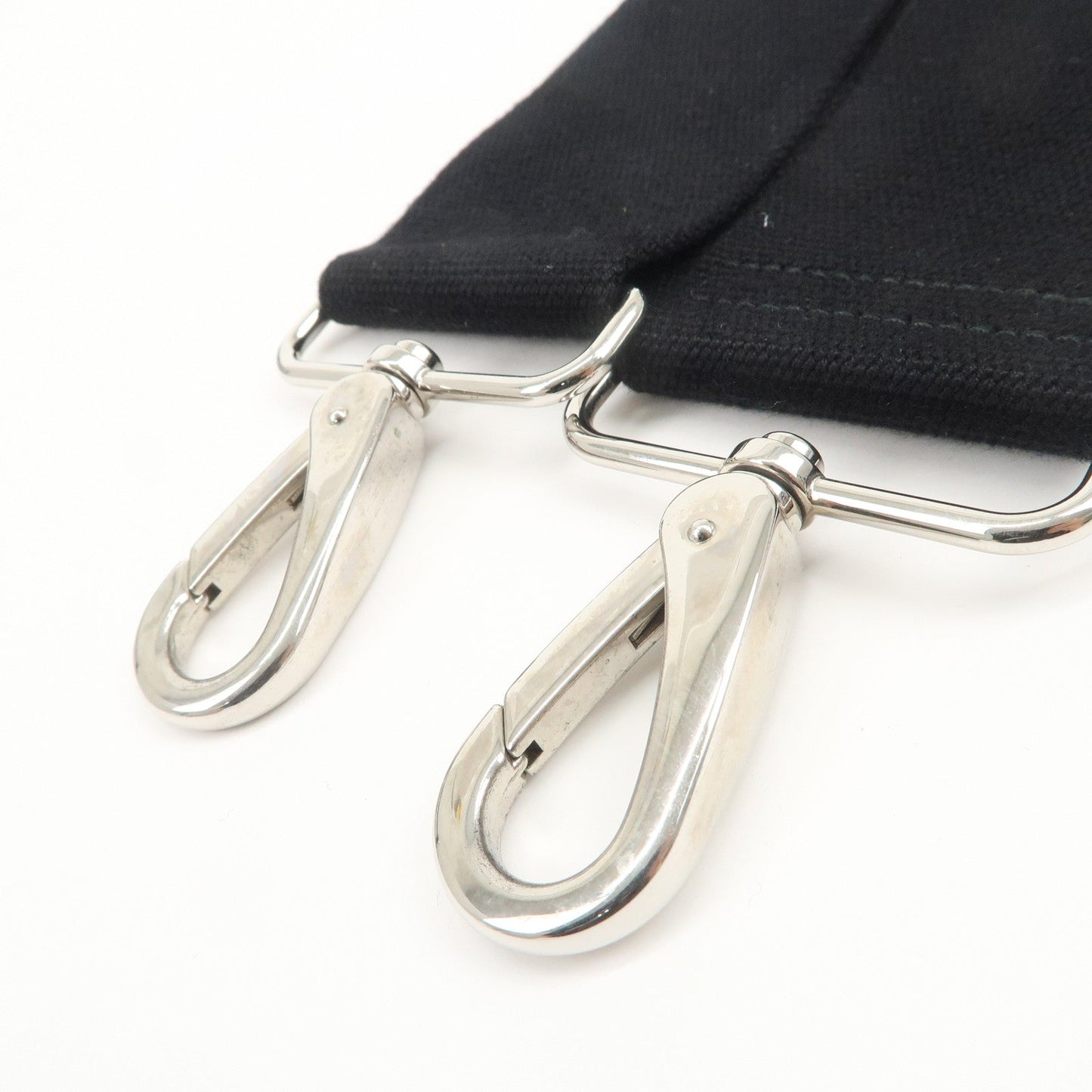 Prada Canvas Vinyl Leather 2Way Hand Bag Clear Black 1BG187【Pre-order】