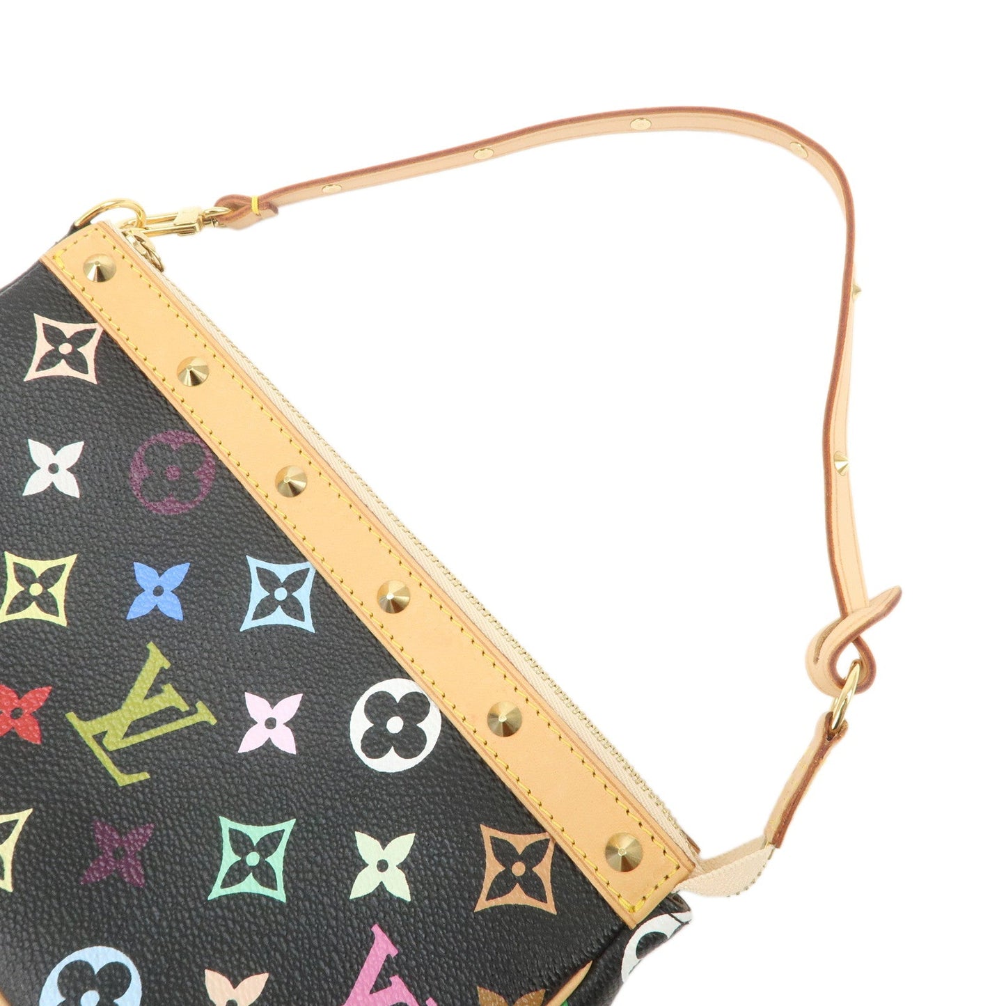 Louis Vuitton Monogram Multicolor Pochette Accessoires Noir M92648【Pre-order】