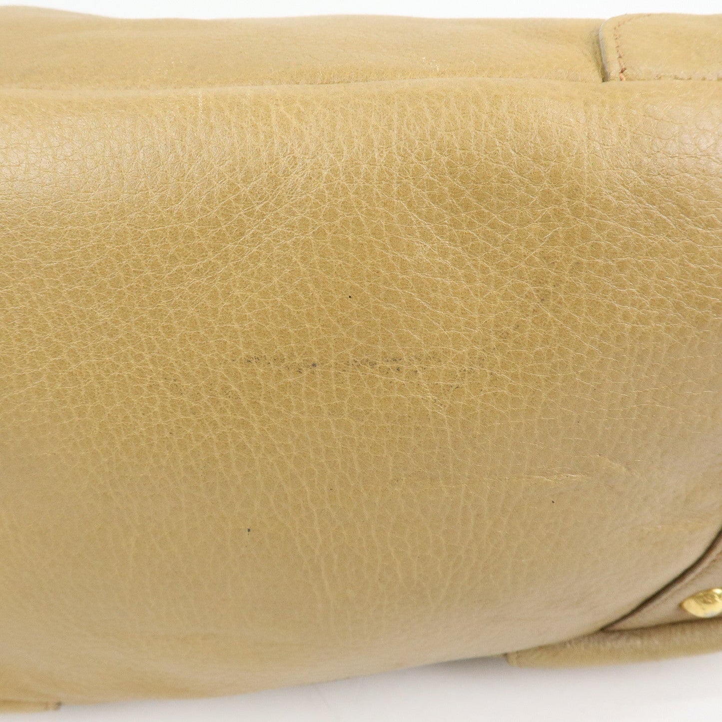 Prada Calf Leather 2Way Bag Hand Bag Shoulder Bag Beige【Pre-order】