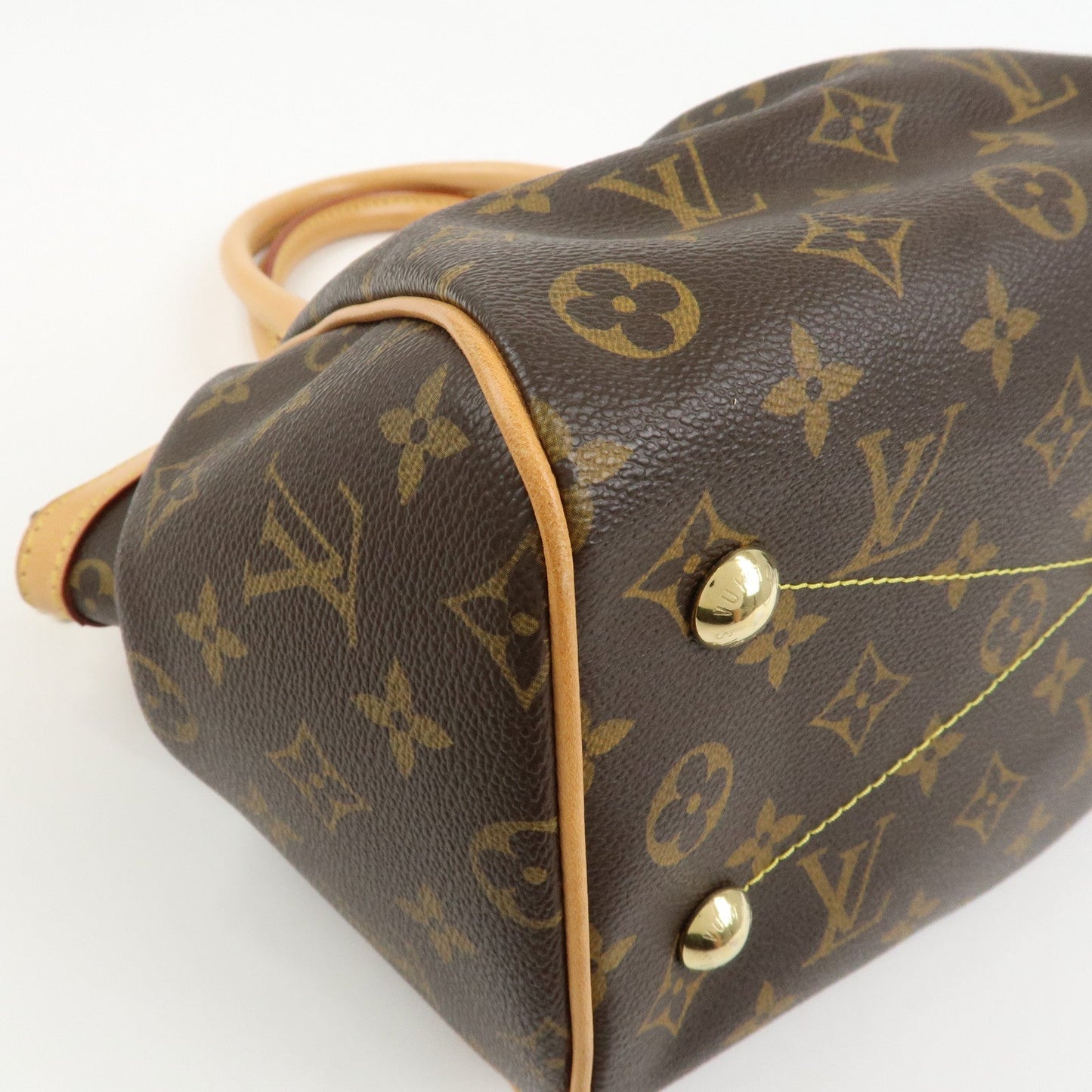 Louis Vuitton Monogram Tivoli PM Hand Bag Shoulder Bag Brown M40143【Pre-order】