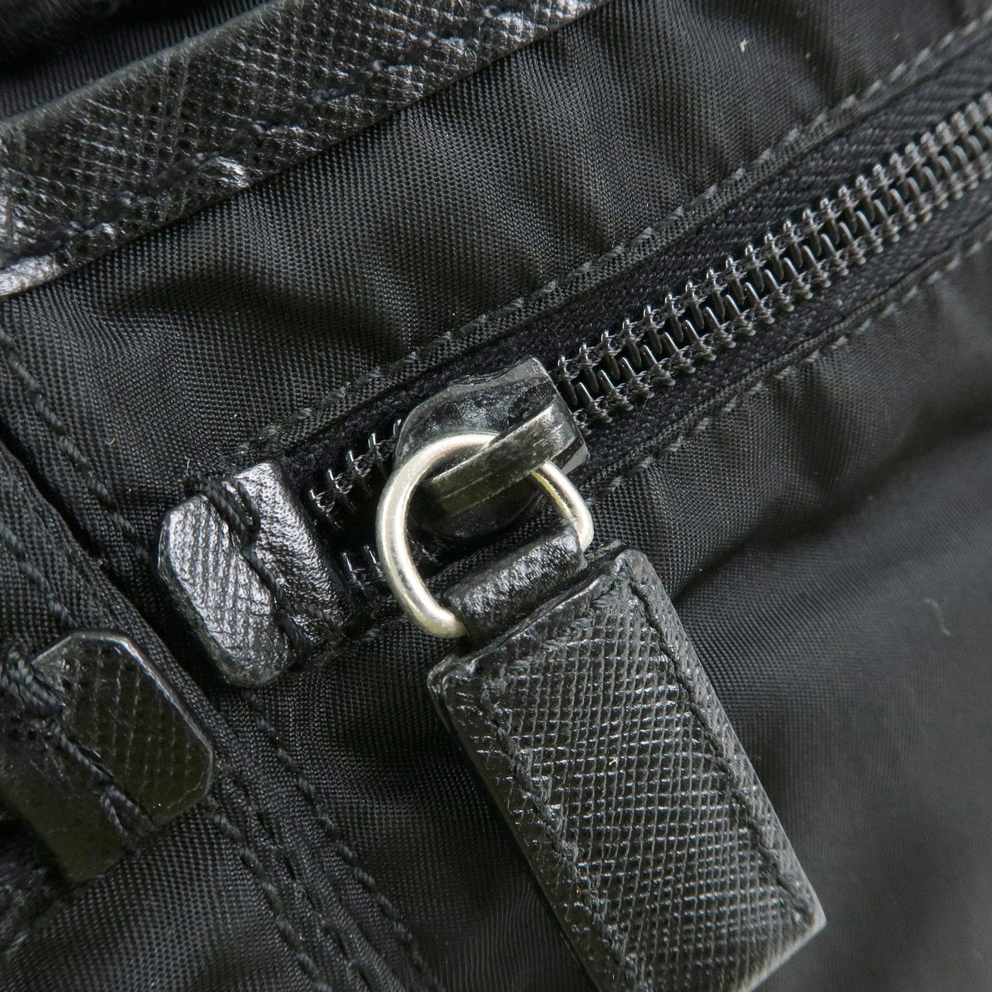 Prada Triangle Logo Nylon Shoulder Bag Crossbody Bag Black【Pre-order】