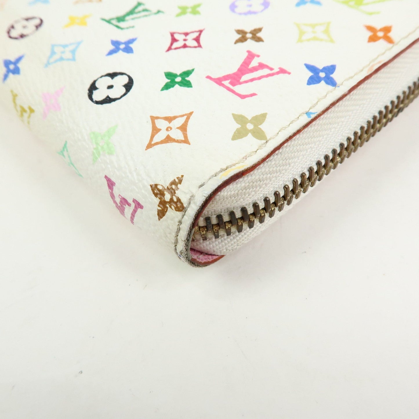 Louis Vuitton Monogram Multicolor Zippy Long Wallet Blanc M60241【Pre-order】