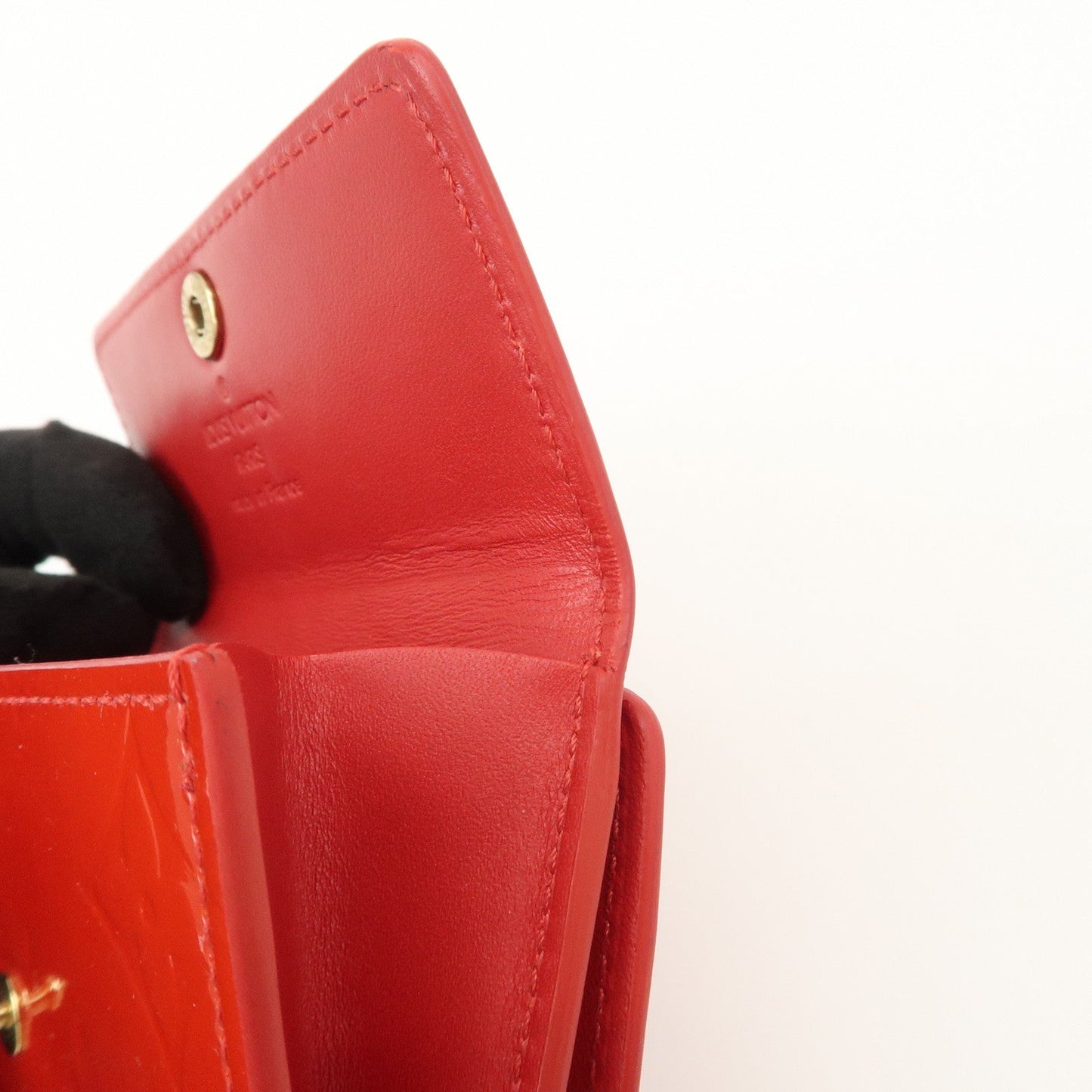 Louis Vuitton Monogram Vernis Ludlow Bi-fold Wallet Rouge M91090【Pre-order】