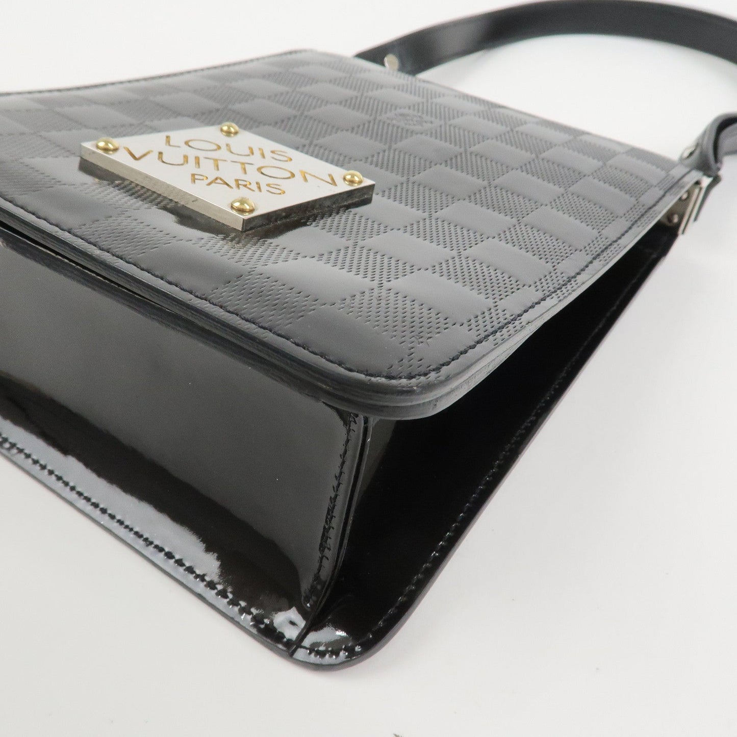 Louis Vuitton Damier Vernis Club Shoulder Bag Noir M92127【Pre-order】