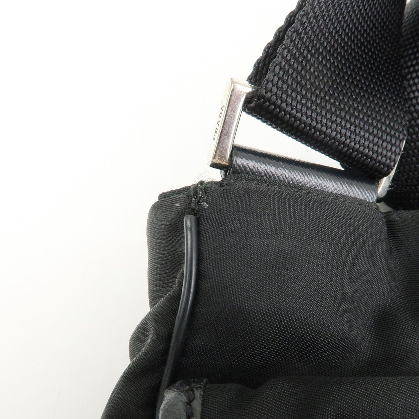 Prada Nylon Saffiano Leather Shoulder Bag Black VA0269【Pre-order】