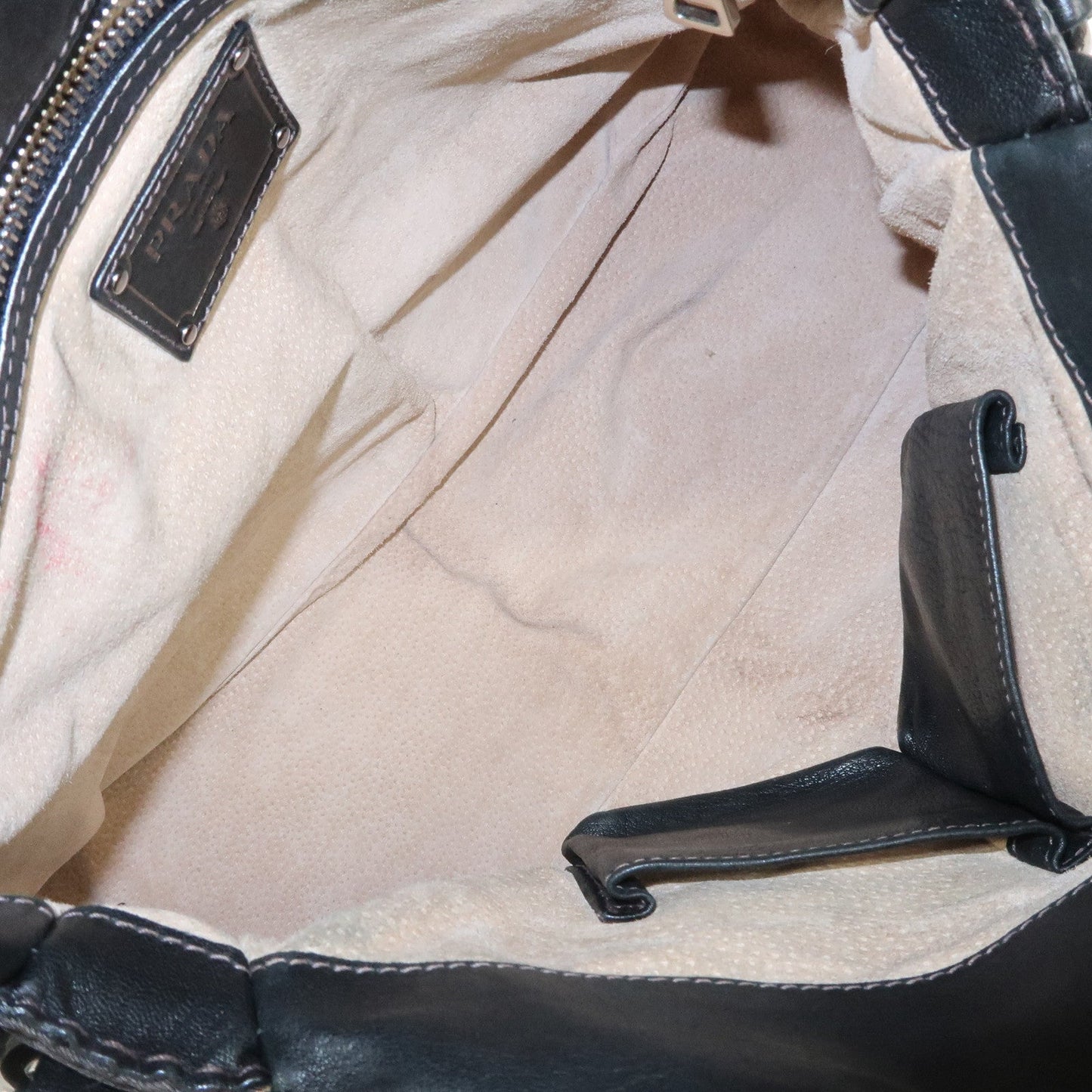 Prada Nylon Leather 2Way Hand Shoulder Bag Black Camouflage BL0688【Pre-order】