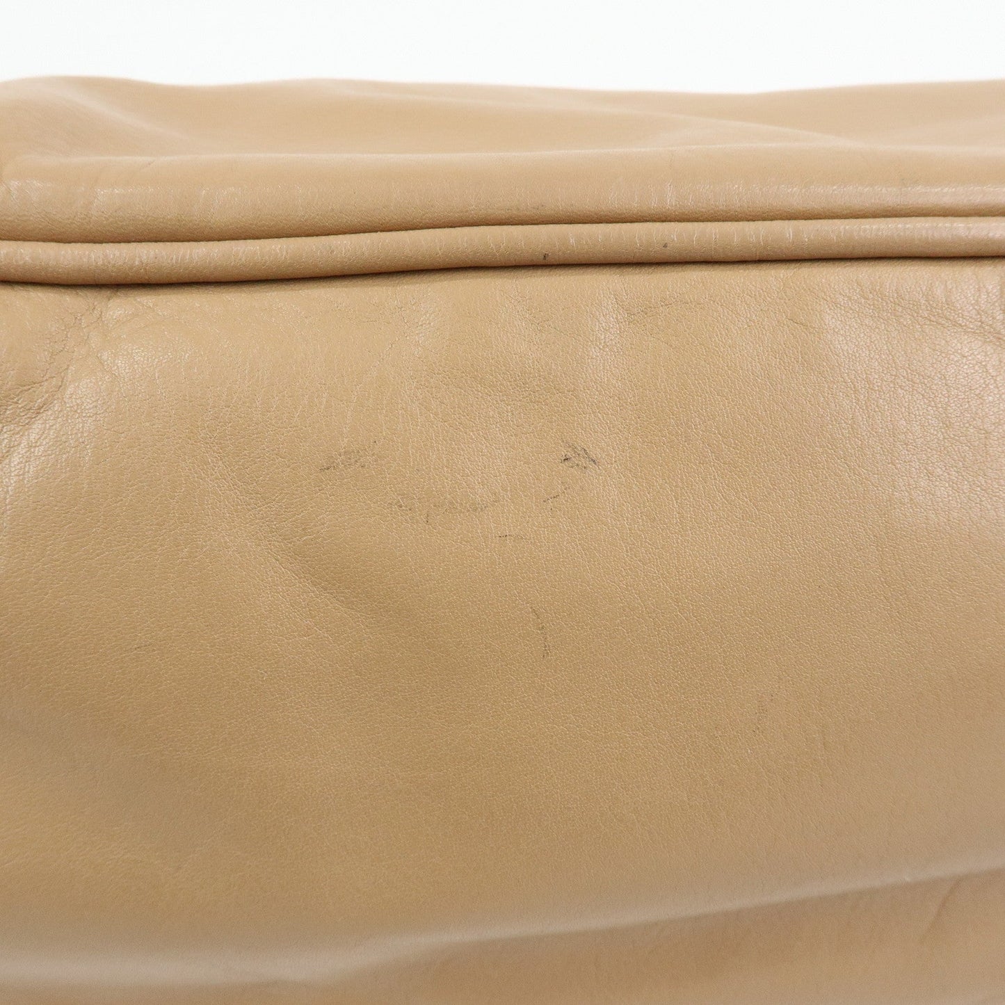 Prada Soft Calf Leather 2Way Hand Shoulder Bag Light Brown BN1902【Pre-order】