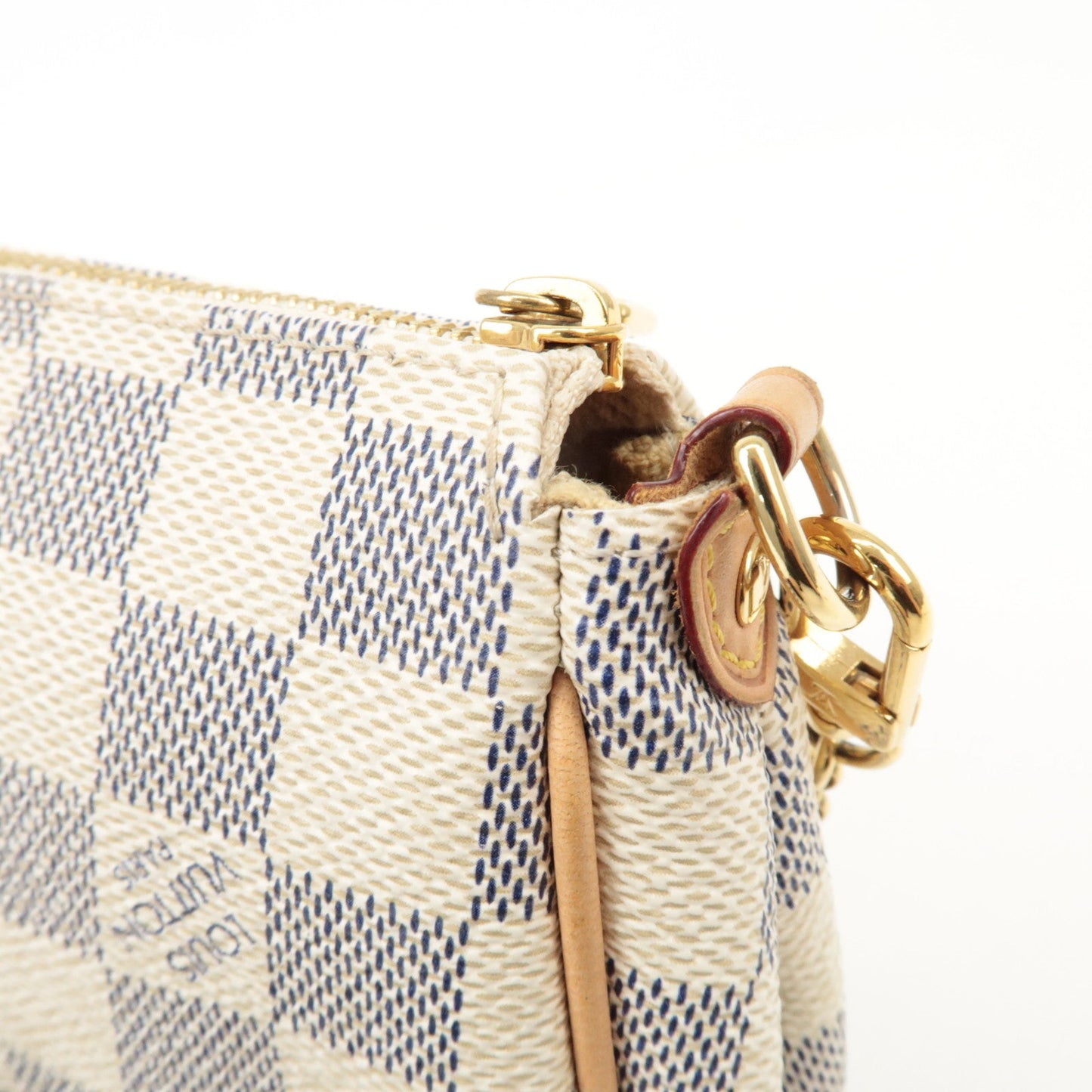 Louis Vuitton Damier Azur Eva 2Way Bag Pouch Shoulder Bag N55214 Used【Pre-order】