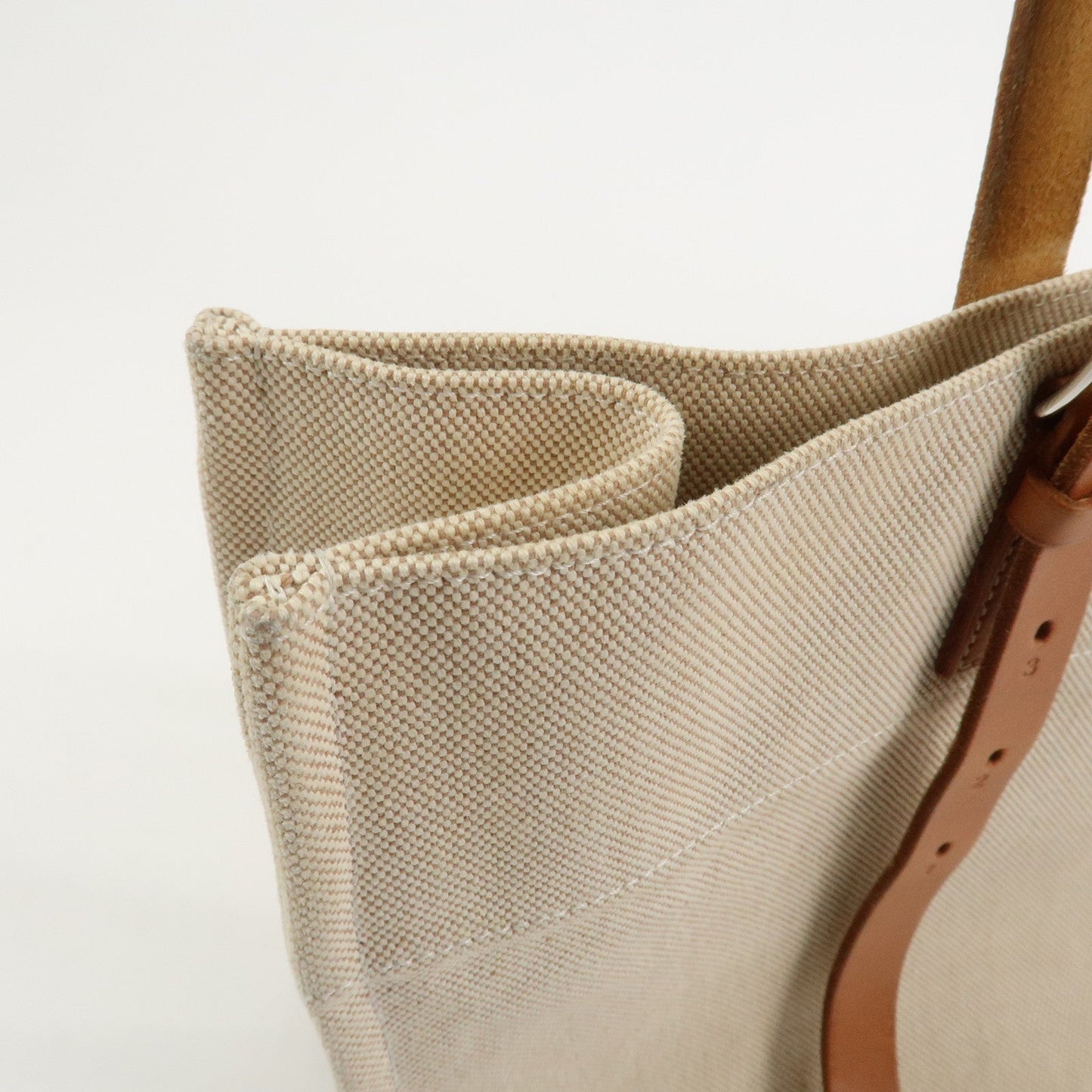 Hermes Etriviere Elan Toile H Leather Tote Bag【Pre-order】