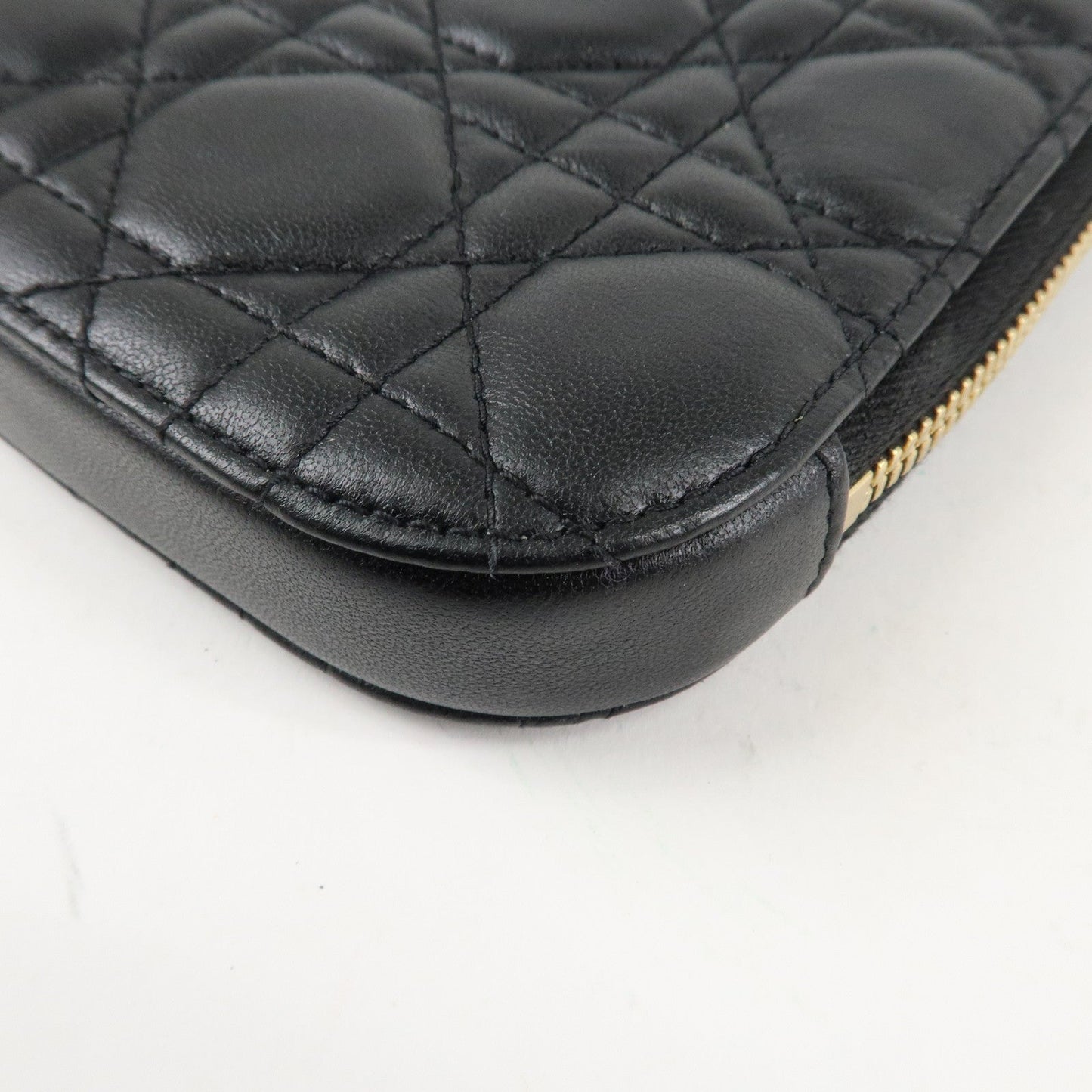 Christian Dior Lady Dior Call'in Dior Cannage Lamb Skin Phone Holder【Pre-order】