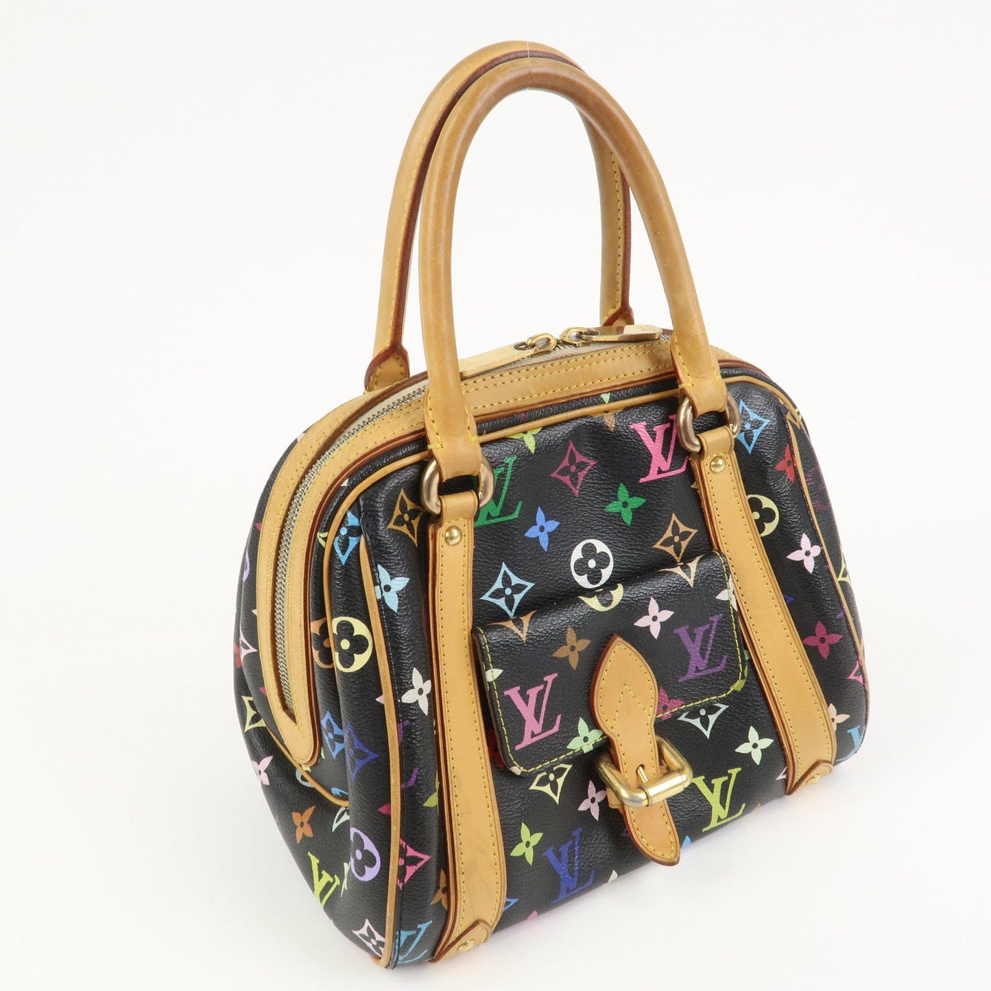 Louis Vuitton Monogram Multicolor Priscilla Hand Bag Noir M40097【Pre-order】