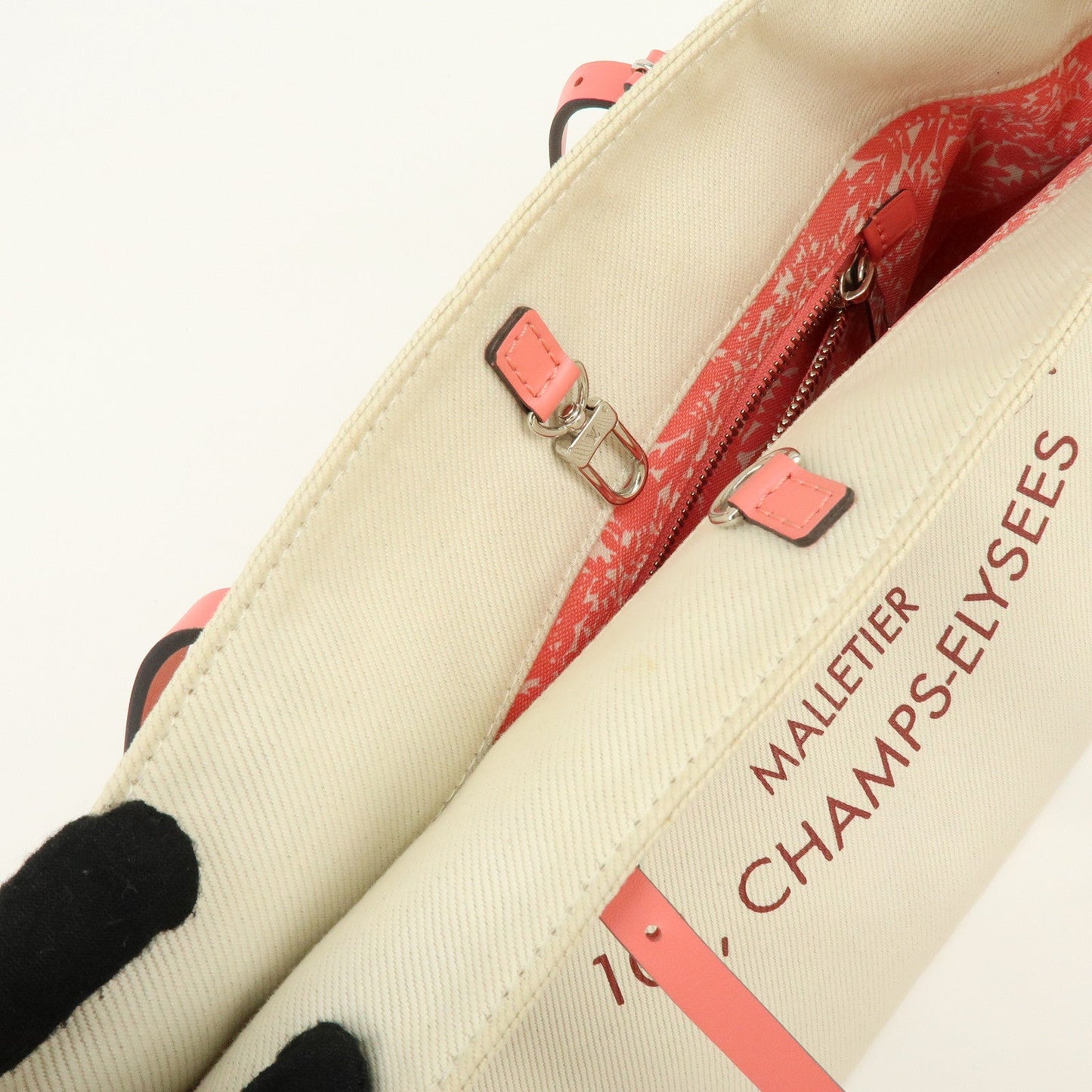 Louis Vuitton Canvas Leather Cabas PM Hand Bag Corail M94505【Pre-order】