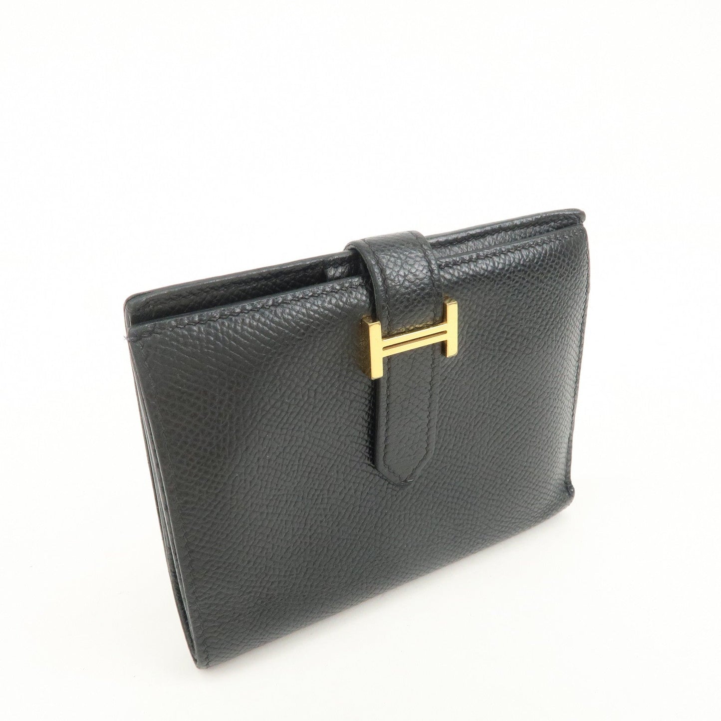 Hermes Bearn Mini Veau Epsom Bi-fold Compact Wallet Z Stamped【Pre-order】