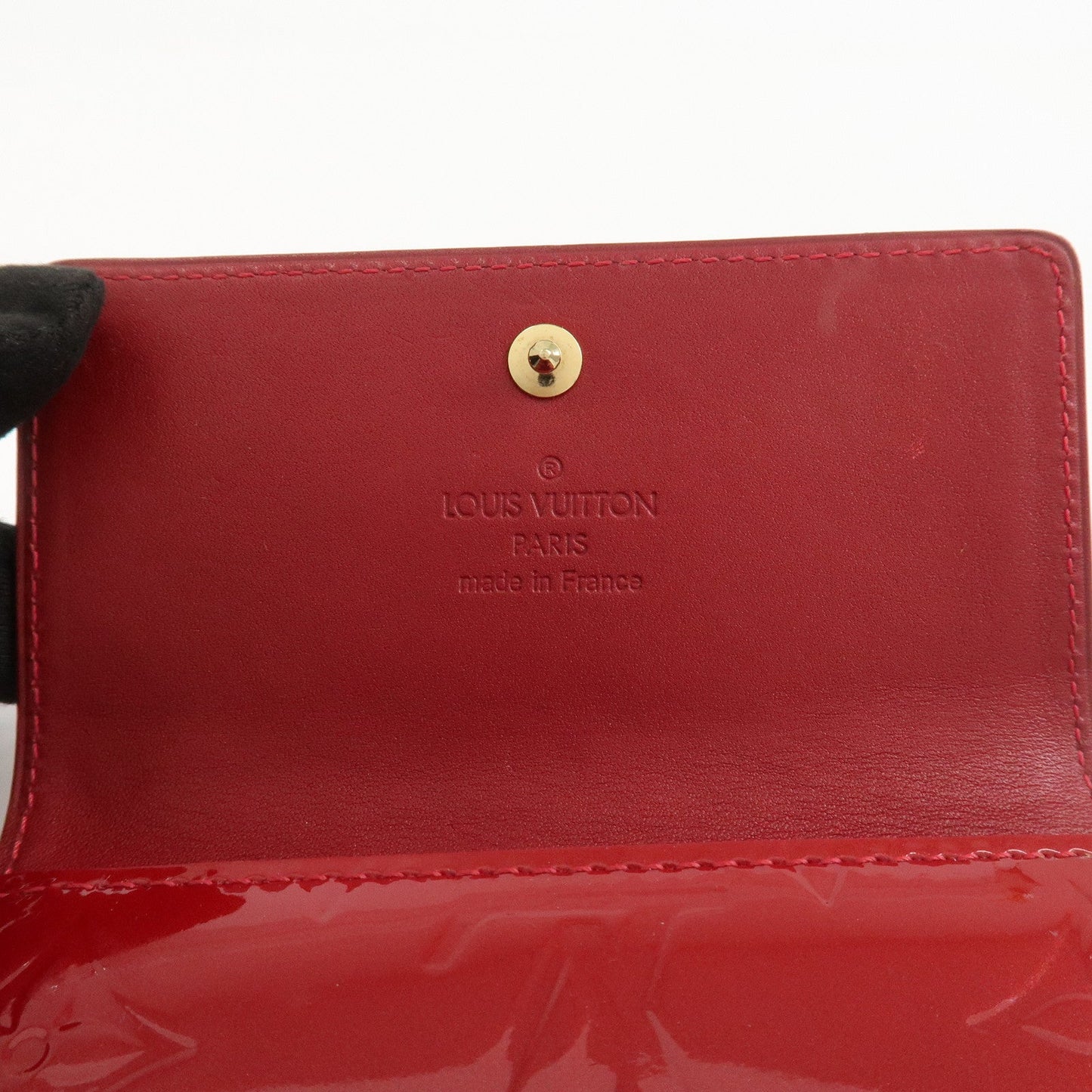 Louis Vuitton Vernis Porte Monnaie Billets Cartes de Credit M91982【Pre-order】