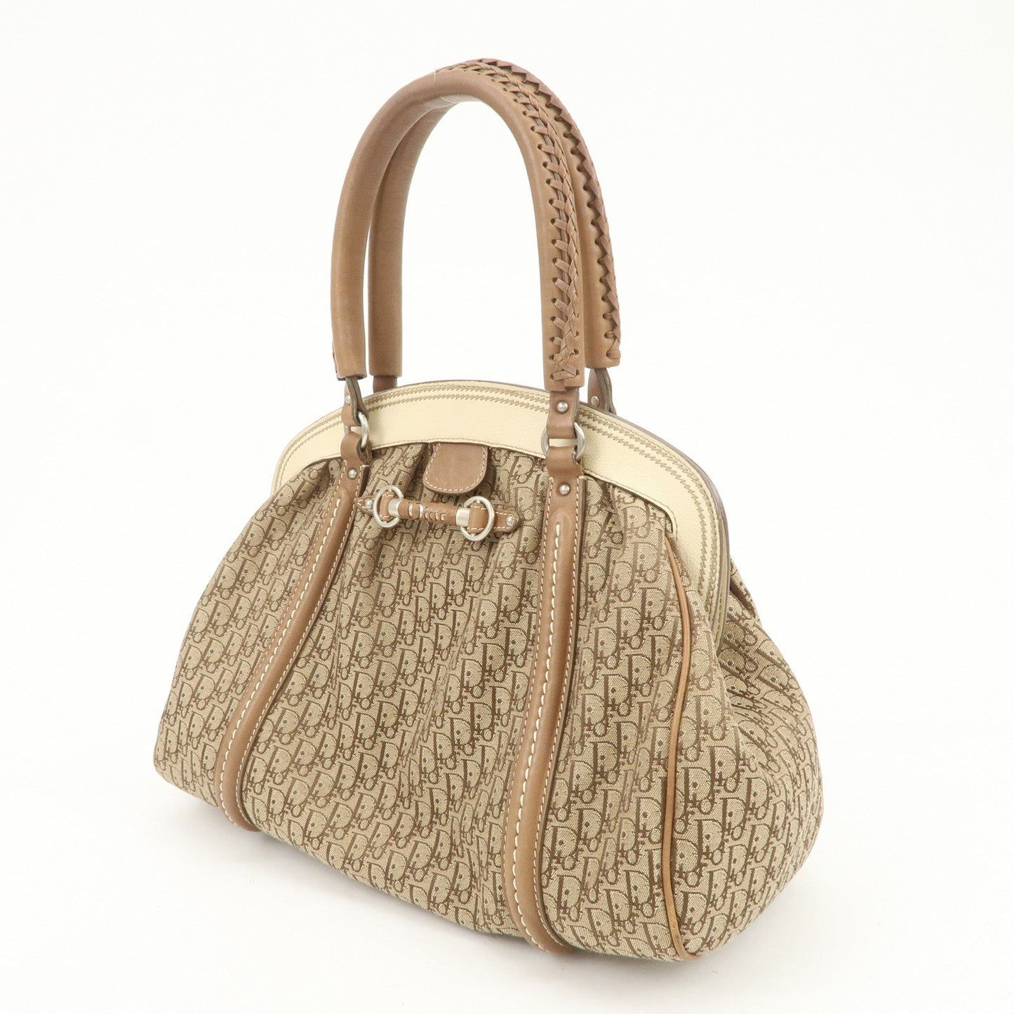 Christian Dior Trotter Canvas Leather Hand Bag【Pre-order】