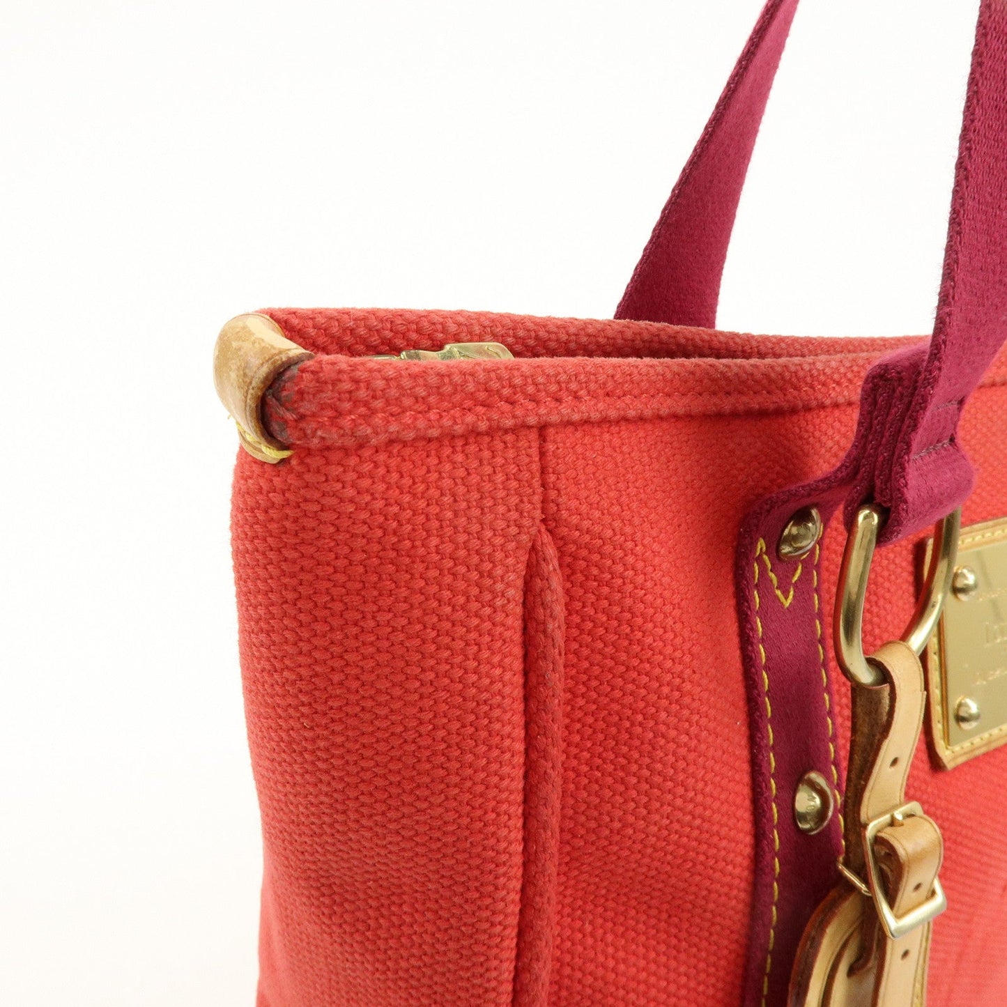 Louis Vuitton Antigua Cabas MM Tote Bag Hand Bag Rouge M40034【Pre-order】