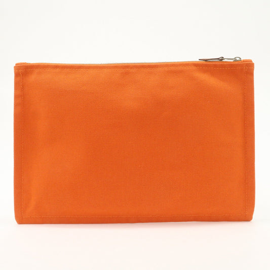 Hermes Yachting GM Canvas Flat Pouch Cosmetic Pouch【Pre-order】