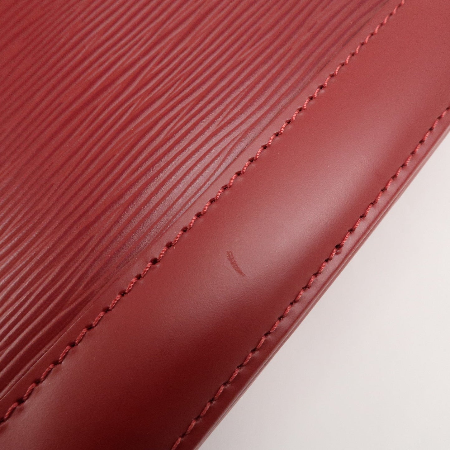 Louis Vuitton Epi Alma PM Leather Hand Bag Carmine M4058E【Pre-order】