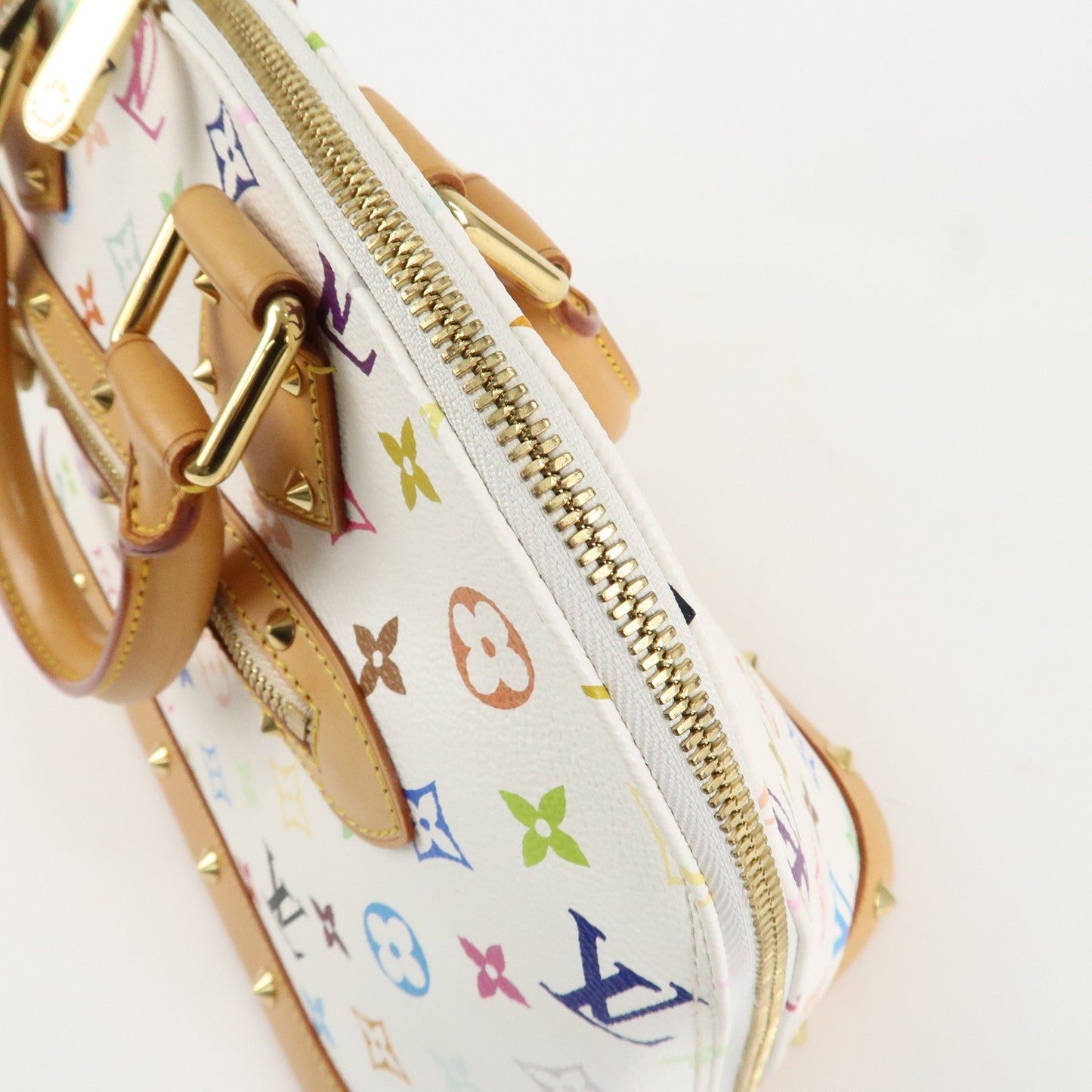 Louis Vuitton Monogram Multicolor Alma Hand Bag Blanc M92647【Pre-order】