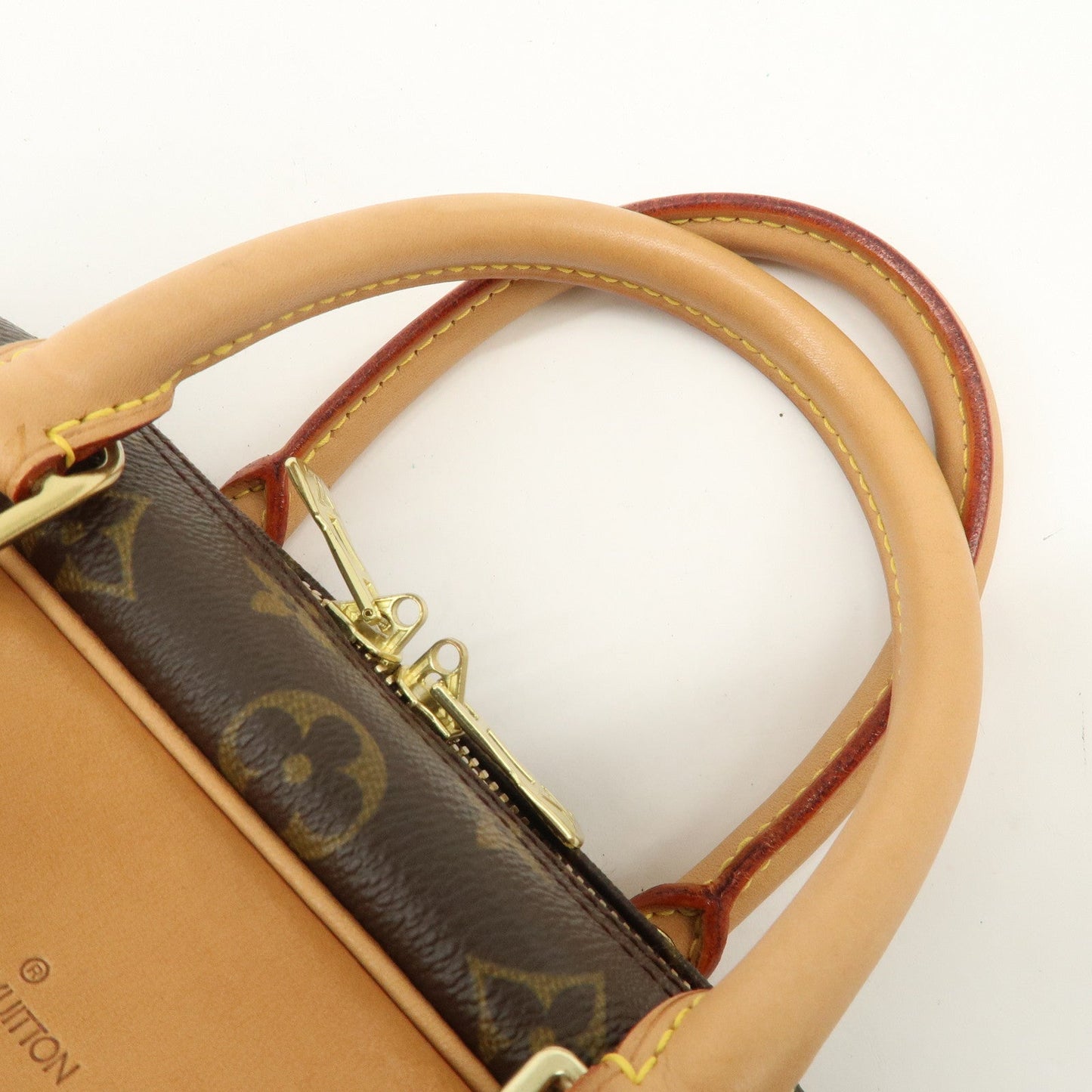 Louis Vuitton Monogram Deauville Hand Bag Brown M47270【Pre-order】