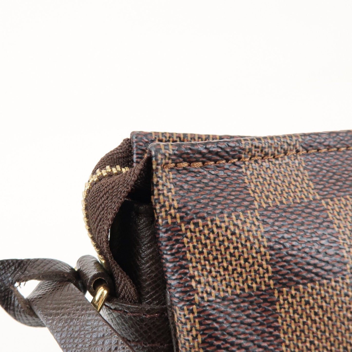 Louis Vuitton Damier Trousse Makeup Accessory Pouch Brown N51982【Pre-order】