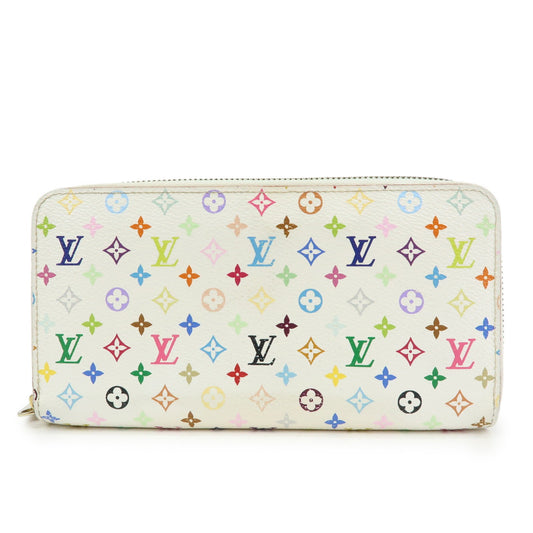 Louis Vuitton Monogram Multicolor Zippy Long Wallet Blanc M60241【Pre-order】
