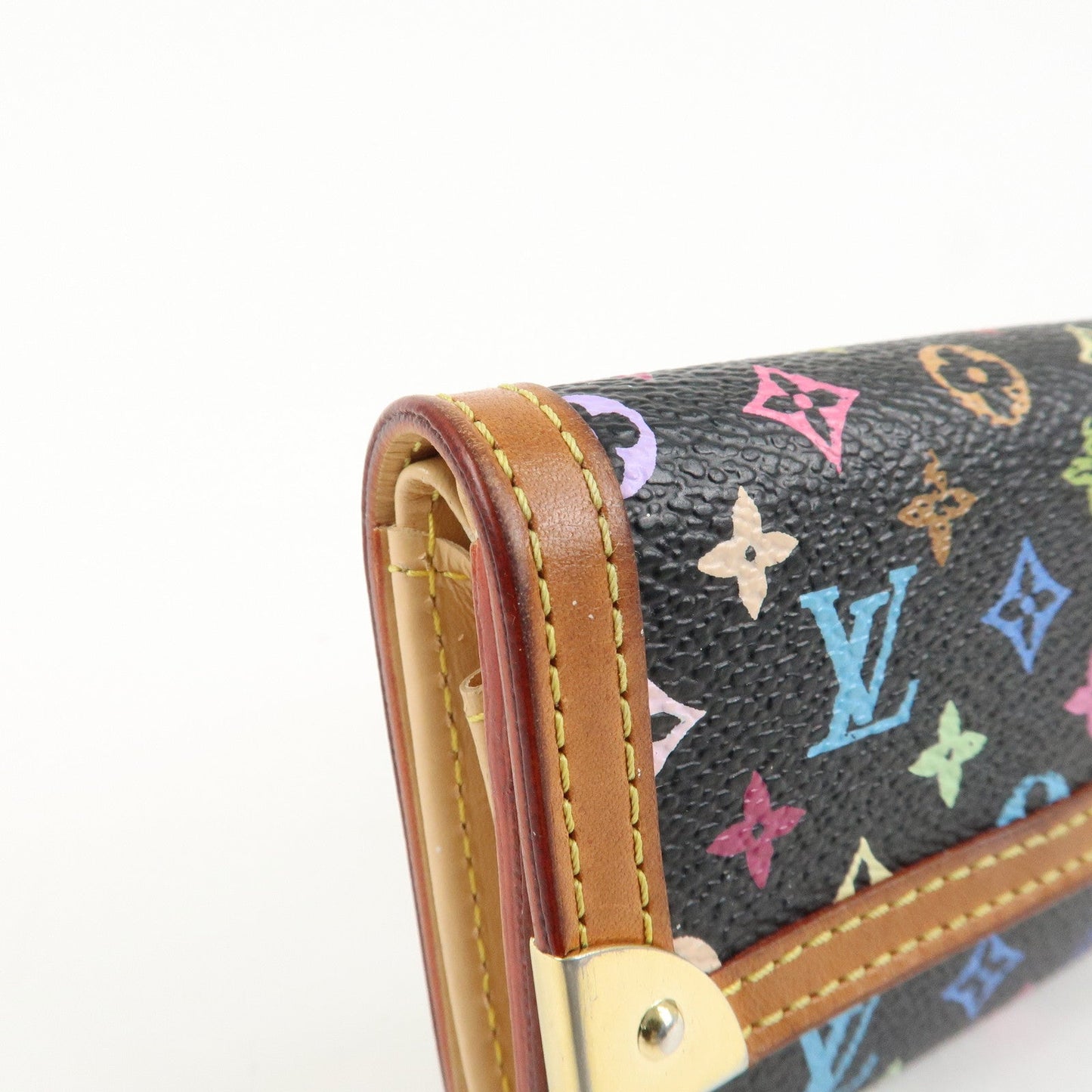 Louis Vuitton Monogram Multicolor Porte Monnaie Plat M92656【Pre-order】