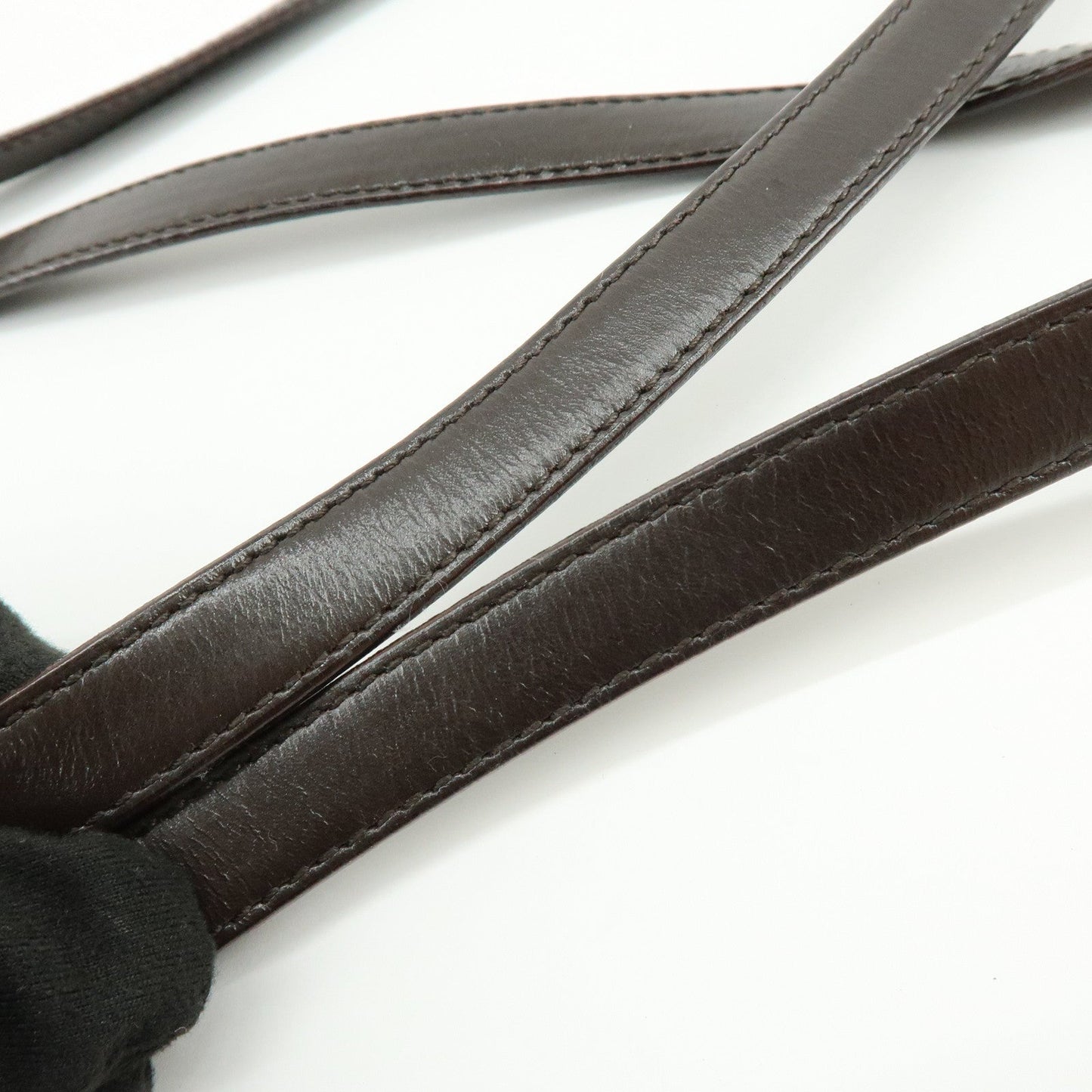 Prada Logo Leather Tote Bag Shoulder Bag Dark Brown【Pre-order】