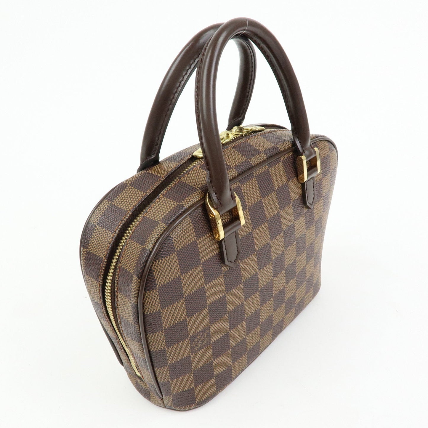 Louis Vuitton Saleya Mini Damier Ebene Canvas Leather Hand Bag【Pre-order】