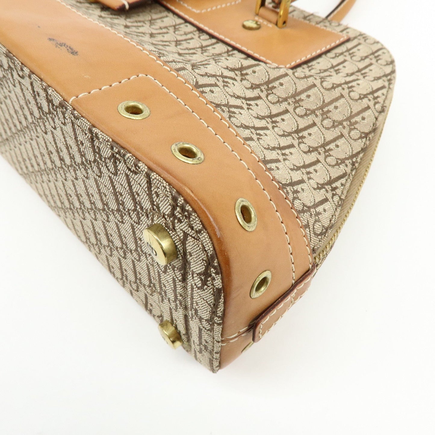 Christian Dior Trotter Street Chic Jacquard Canvas Leather Hand Bag【Pre-order】