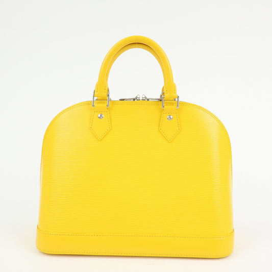 Louis Vuitton Epi Alma PM Leather Hand Bag Mimosa M40951【Pre-order】