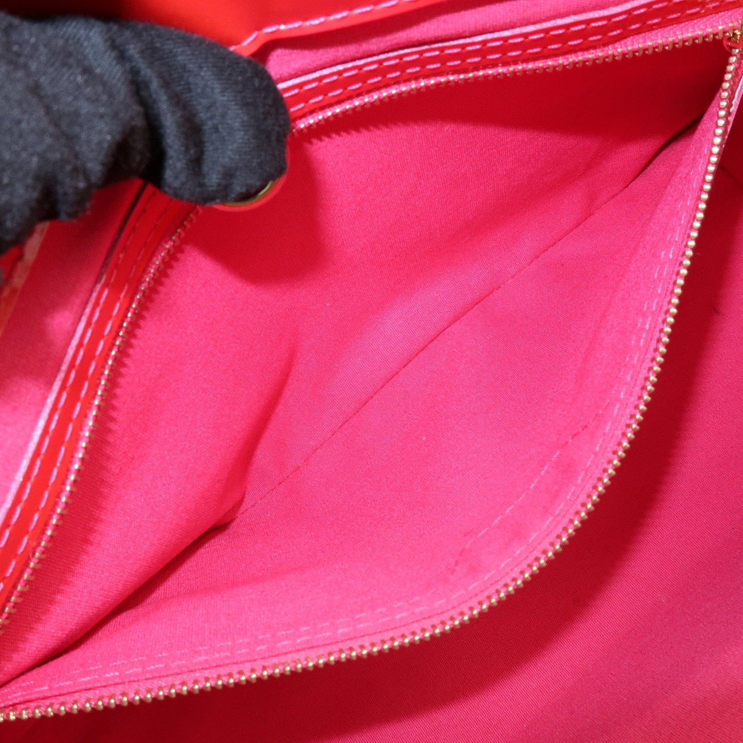 Louis Vuitton Monogram Vernis Wilshire PM Hand Bag Rose Pop M93643【Pre-order】