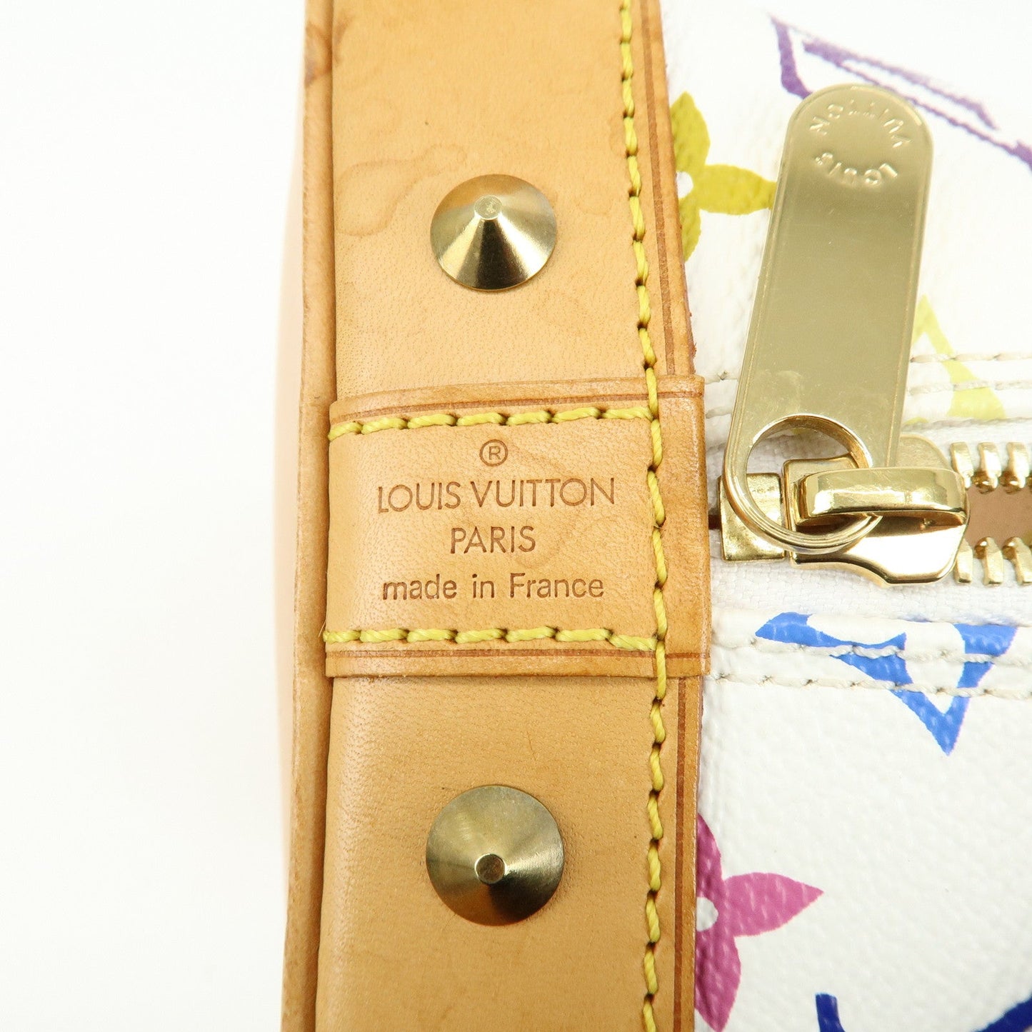Louis Vuitton Monogram Multicolor Alma PM Hand Bag Blanc M92647【Pre-order】