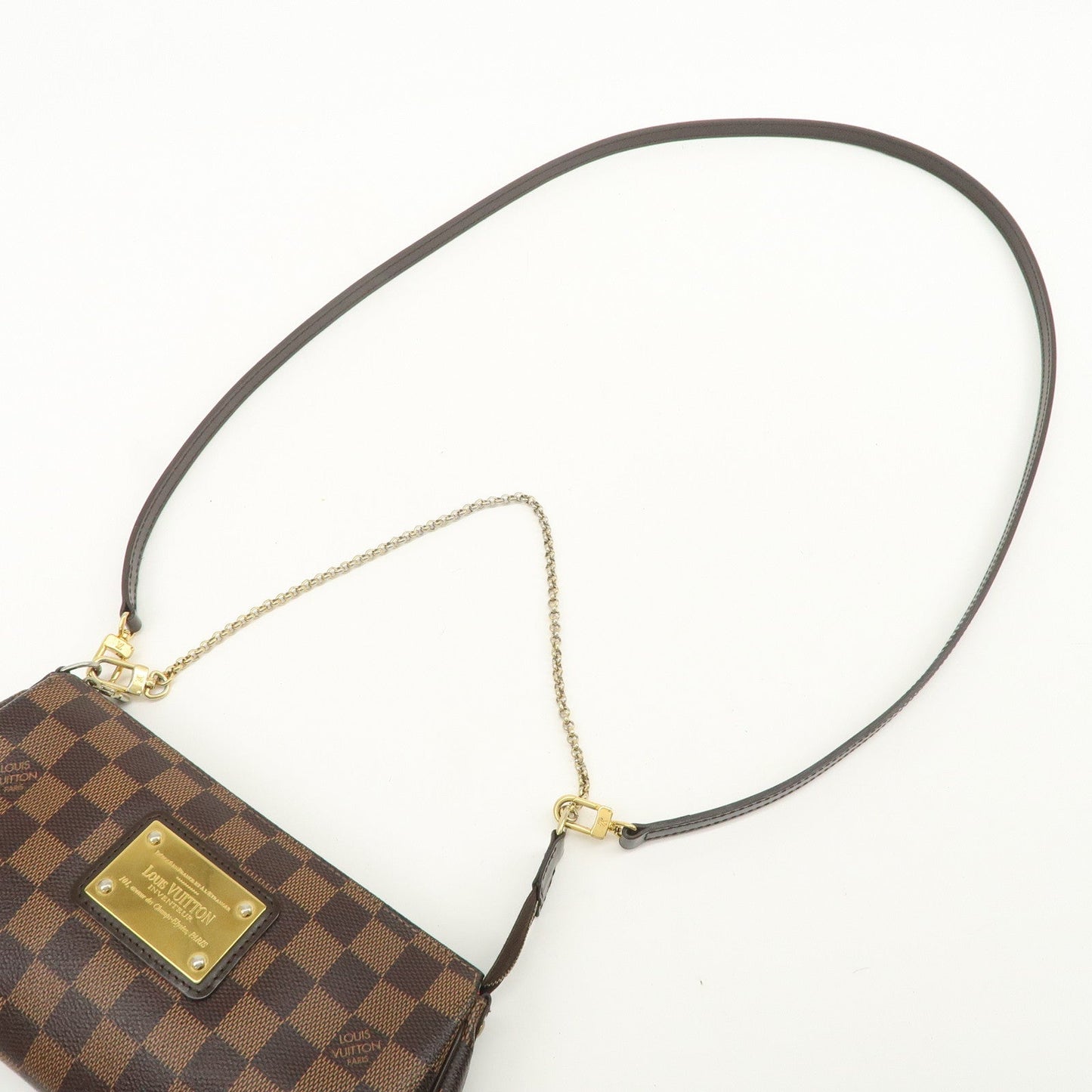 Louis Vuitton Damier Eva 2Way Hand Shoulder Bag Damier Ebene N55213【Pre-order】