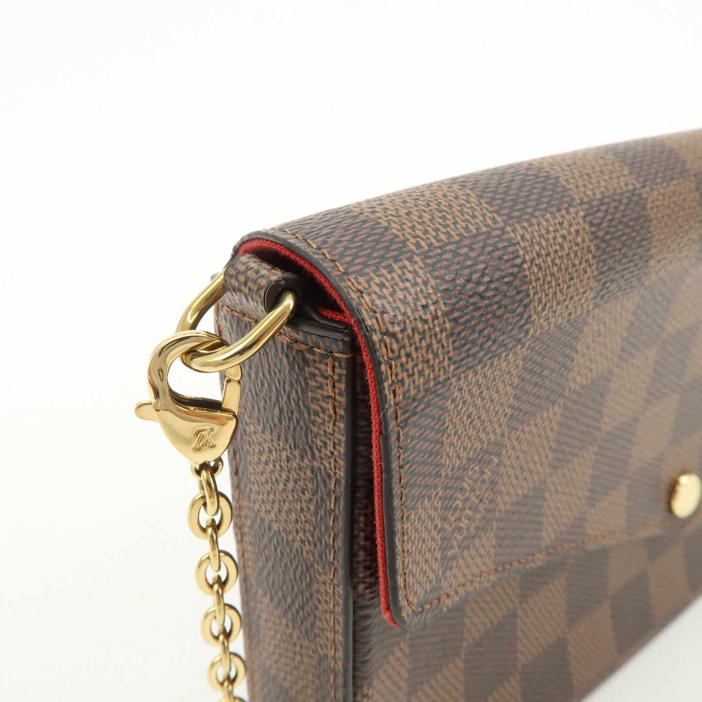 Louis Vuitton Damier Pochette Felicie Shoulder Bag Brown M63032【Pre-order】