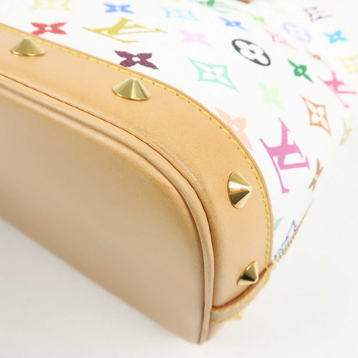 Louis Vuitton Monogram Multicolor Alma PM Hand Bag Blanc M92647【Pre-order】