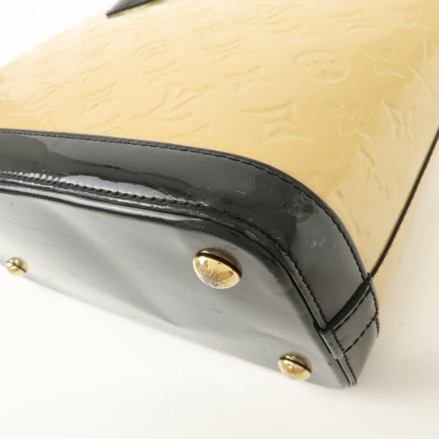 Louis Vuitton Monogram Verni Lockit PM Hand Bag Dune M90251【Pre-order】