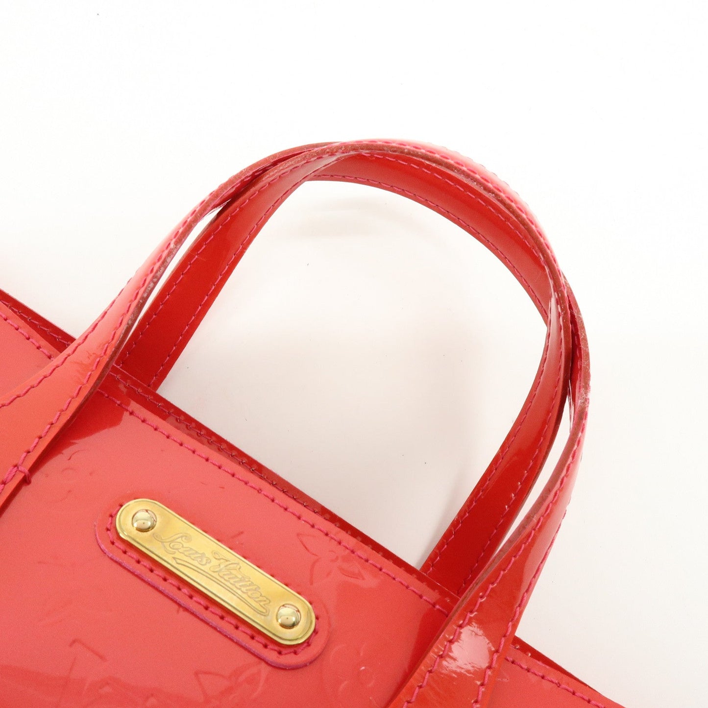 Louis Vuitton Monogram Vernis Wilshire PM Hand Bag Rose Pop M93643【Pre-order】