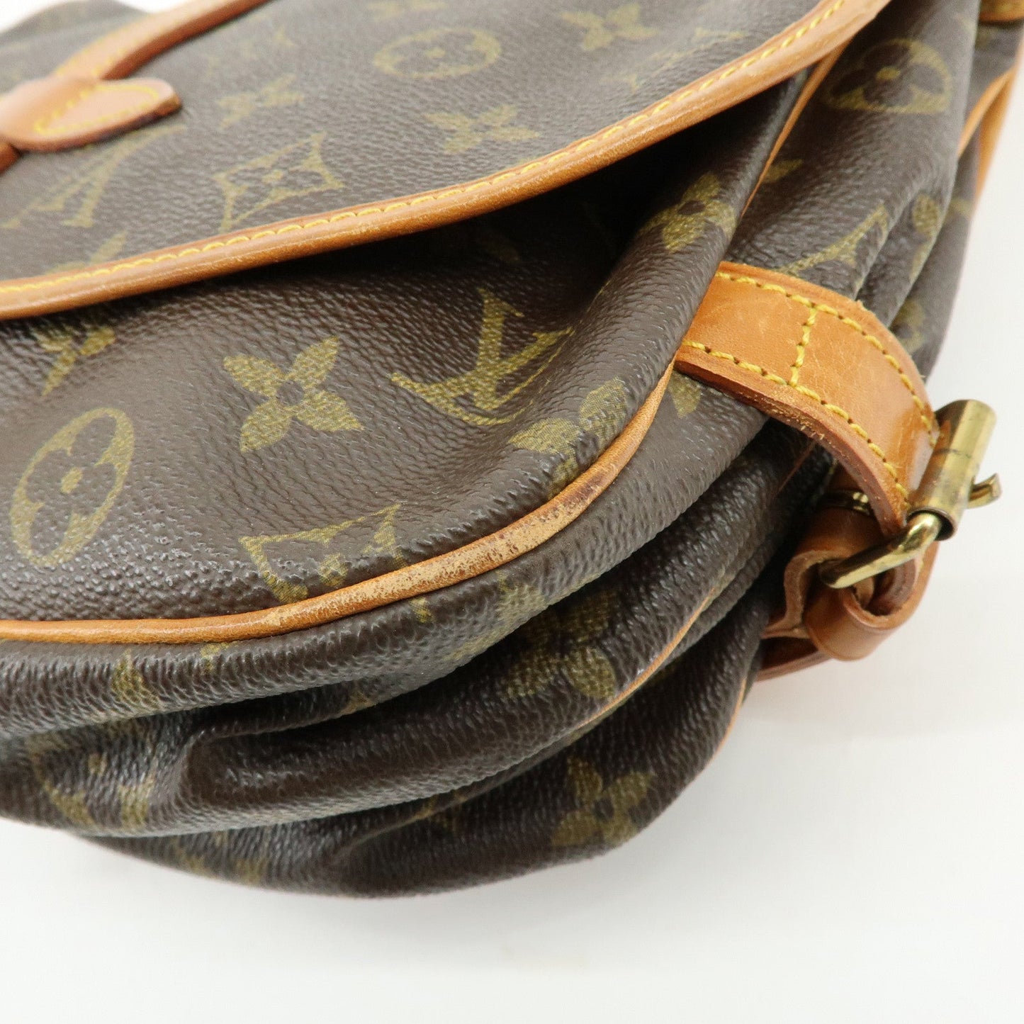 Louis Vuitton Monogram Saumur 30 Canvas Shoulder Bag Brown M42256【Pre-order】