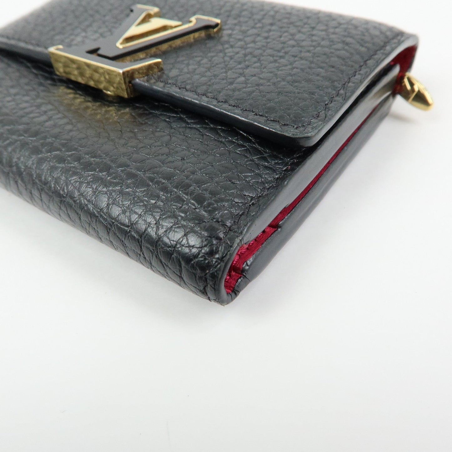 Louis Vuitton Portefoille Capucines XS Compact Wallet Black M68587【Pre-order】