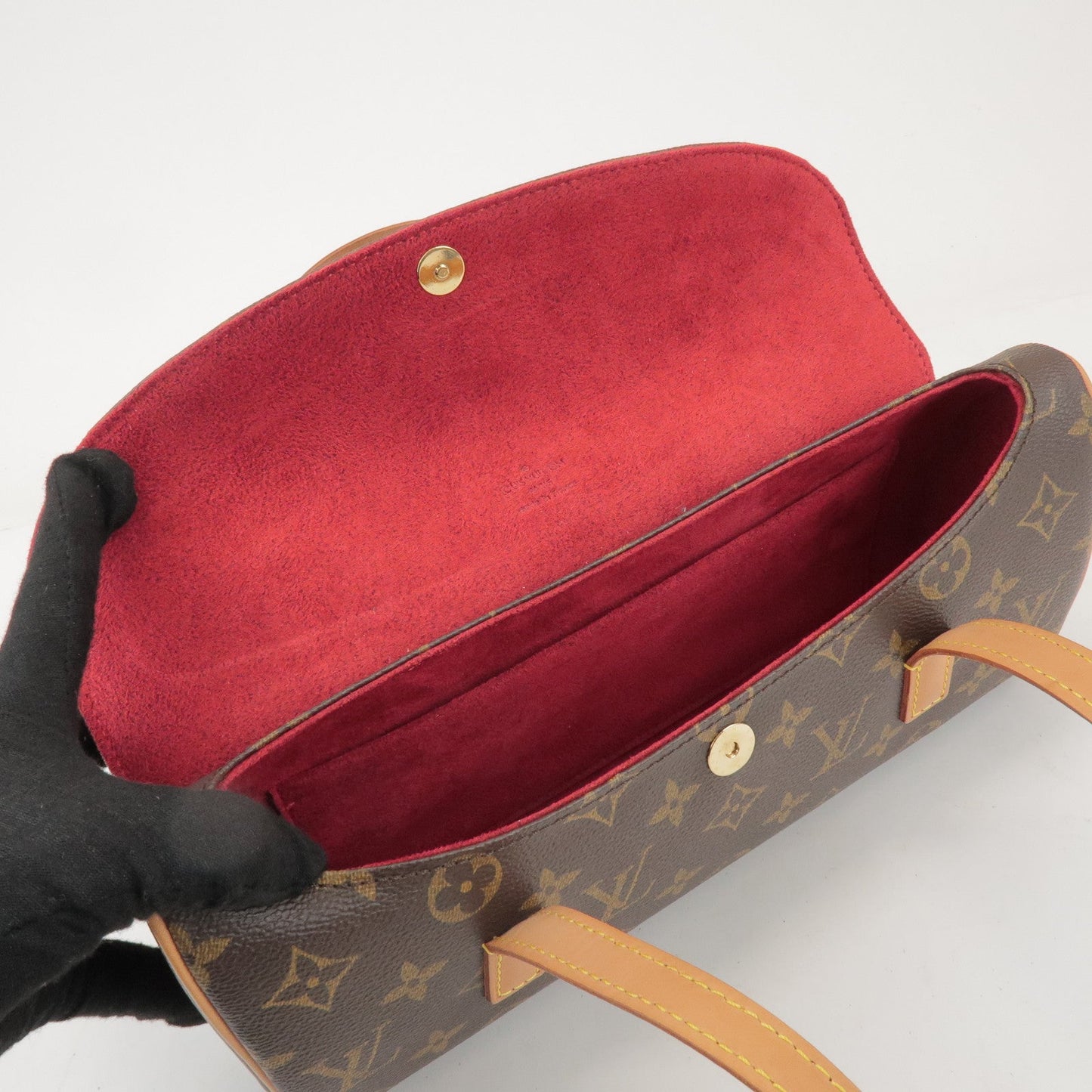 Louis Vuitton Monogram Sonatine Hand Bag Brown M51902【Pre-order】