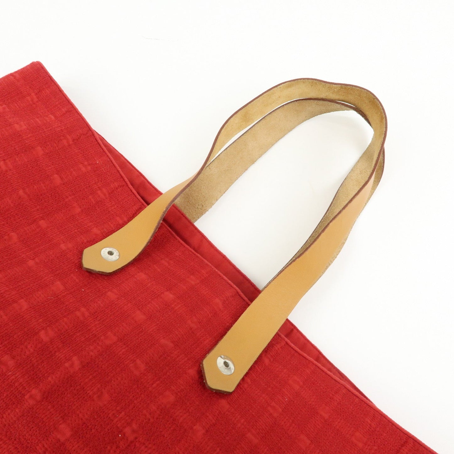 Hermes Amedaba GM Canvas Leather Tote Bag Hand Bag【Pre-order】