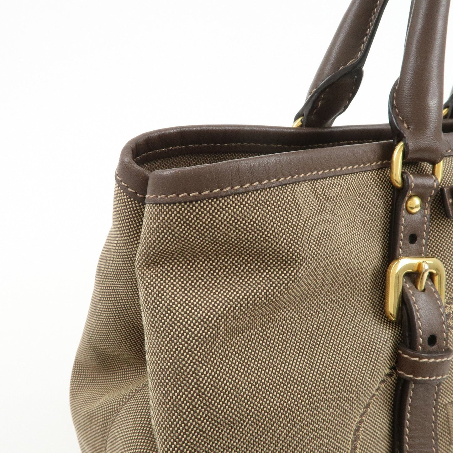Prada Jaguard Canvas Leather 2Way Tote Bag Shoulder Bag BN1841【Pre-order】