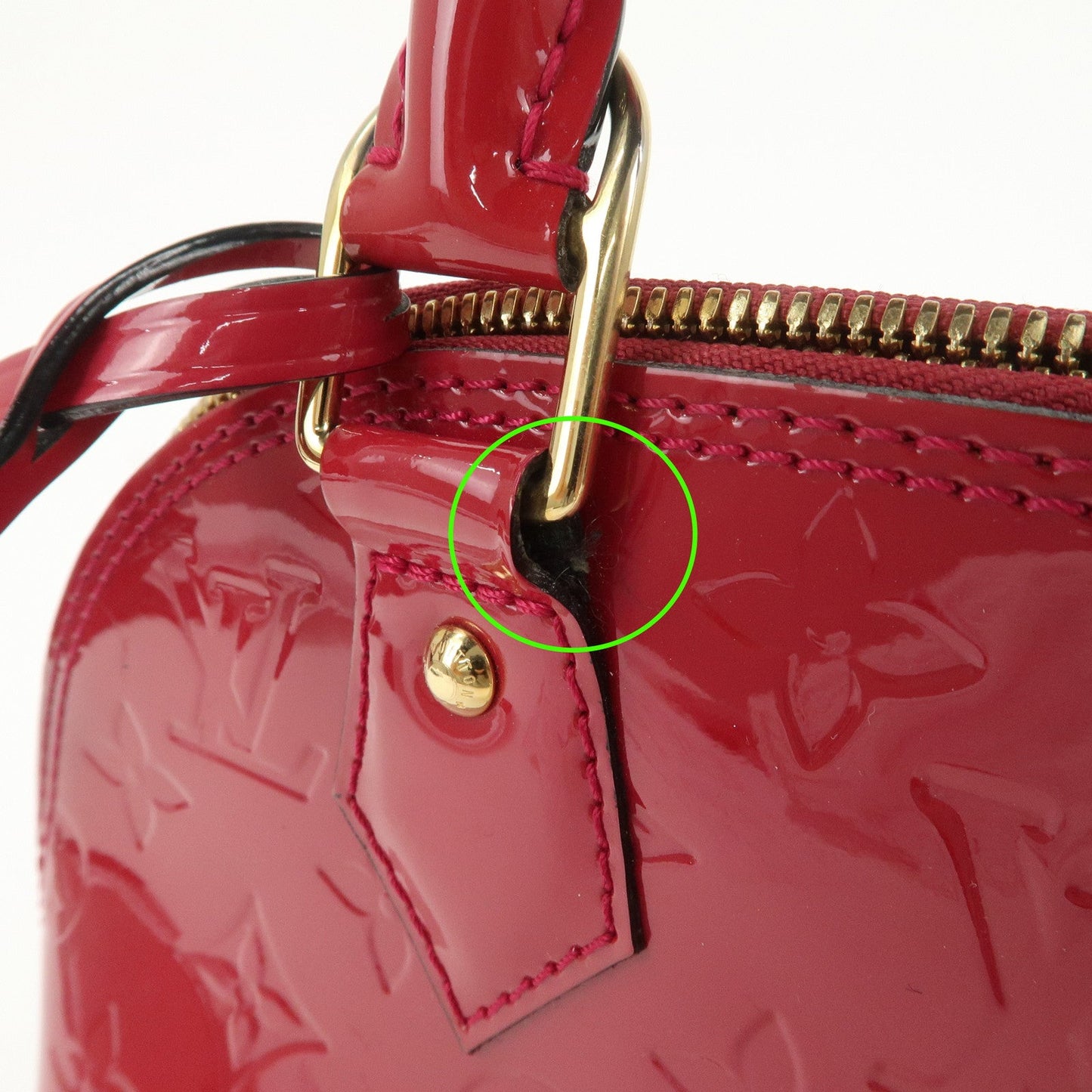 Louis Vuitton Monogram Vernis Alma BB 2Way Bag Rose Indien M91771【Pre-order】
