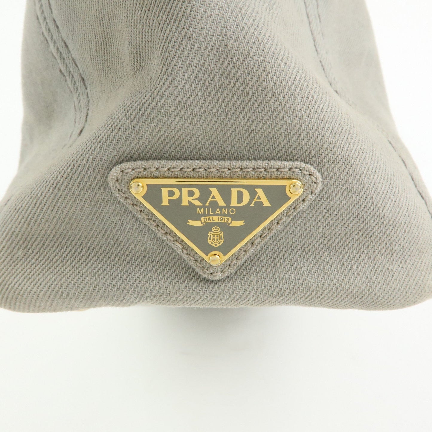Prada Canapa Canvas 2Way Bag Hand Bag Shoulder Bag Gray BN2069【Pre-order】