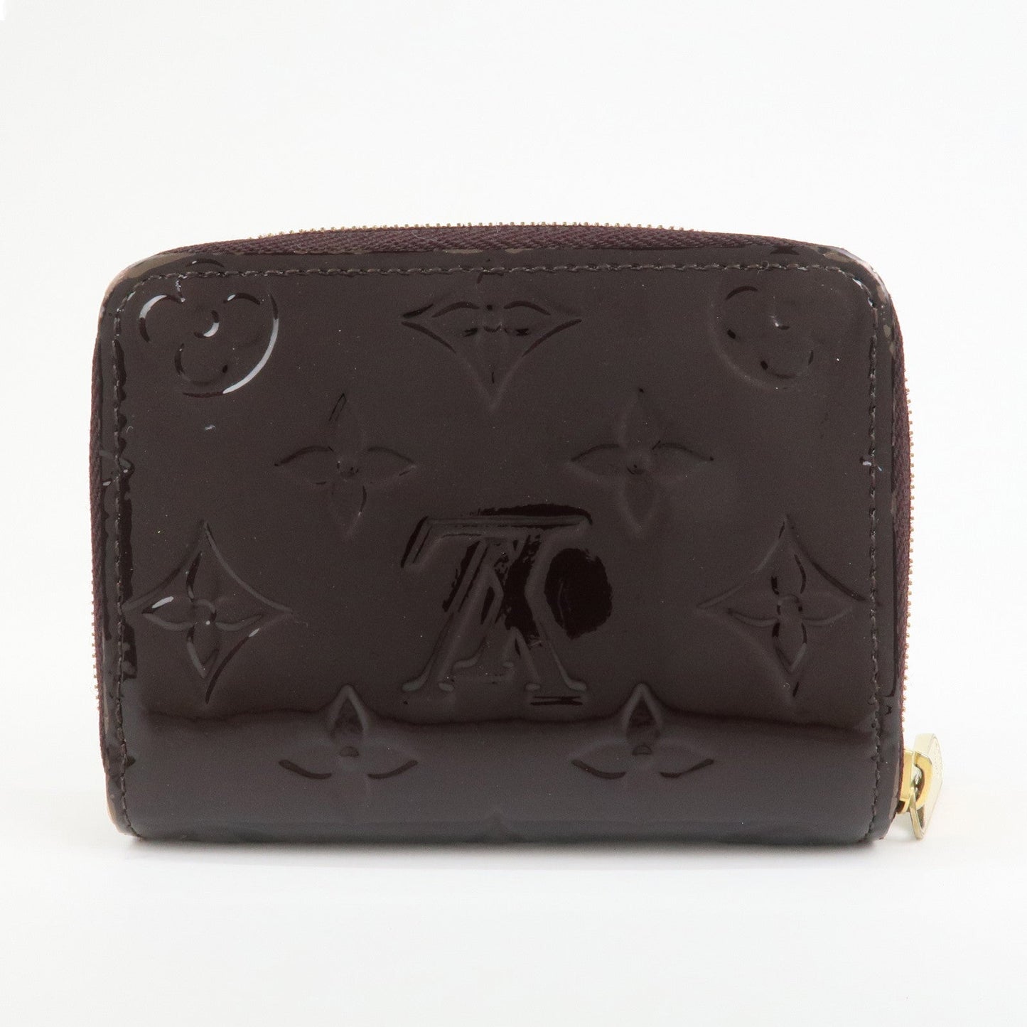 Louis Vuitton Monogram Vernis Zippy Coin Purse Amarante M93607【Pre-order】
