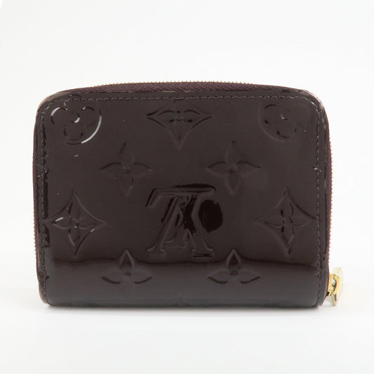 Louis Vuitton Monogram Vernis Zippy Coin Purse Amarante M93607【Pre-order】
