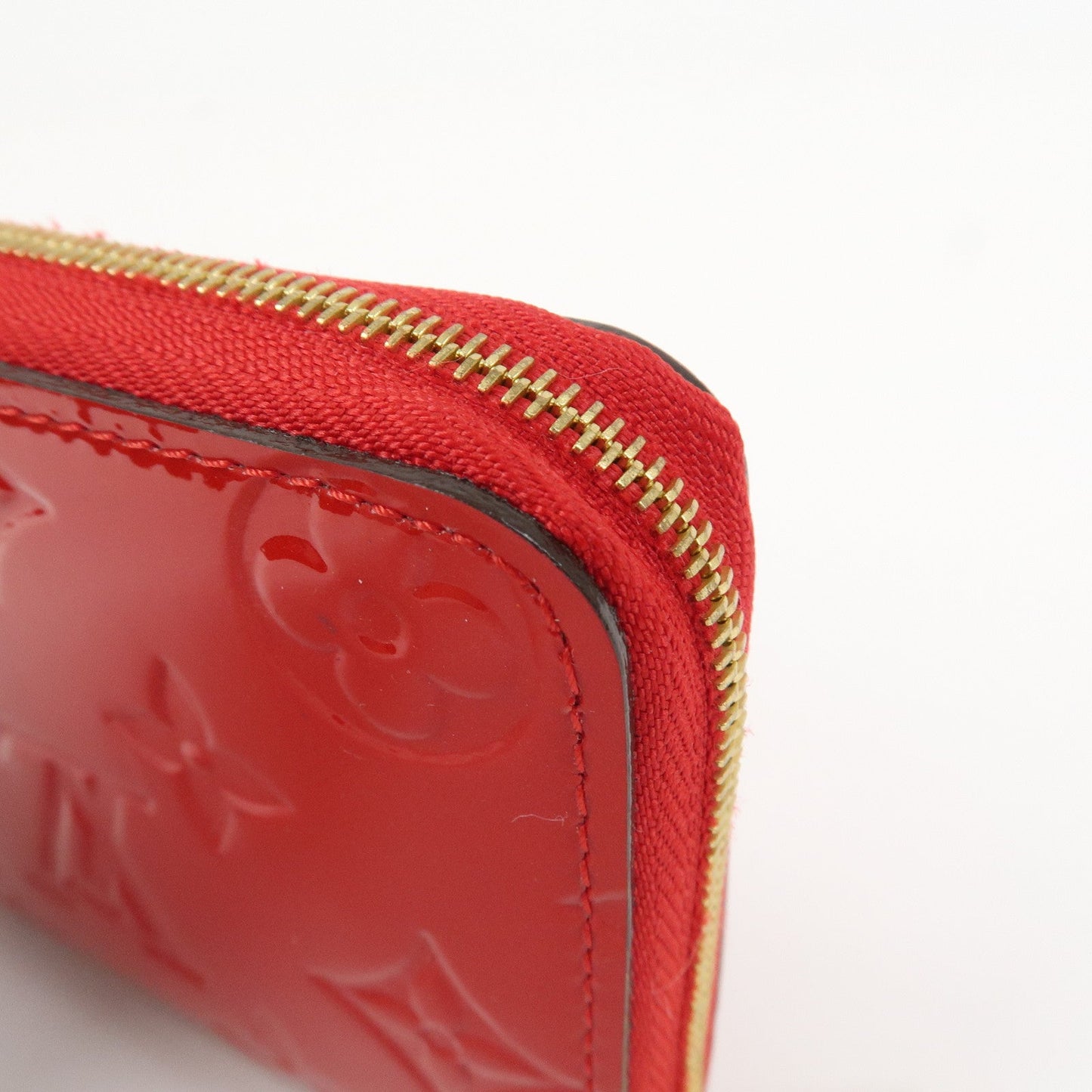 Louis Vuitton Vernis Leather Zippy Coin Purse Wallet Cerise M90202【Pre-order】